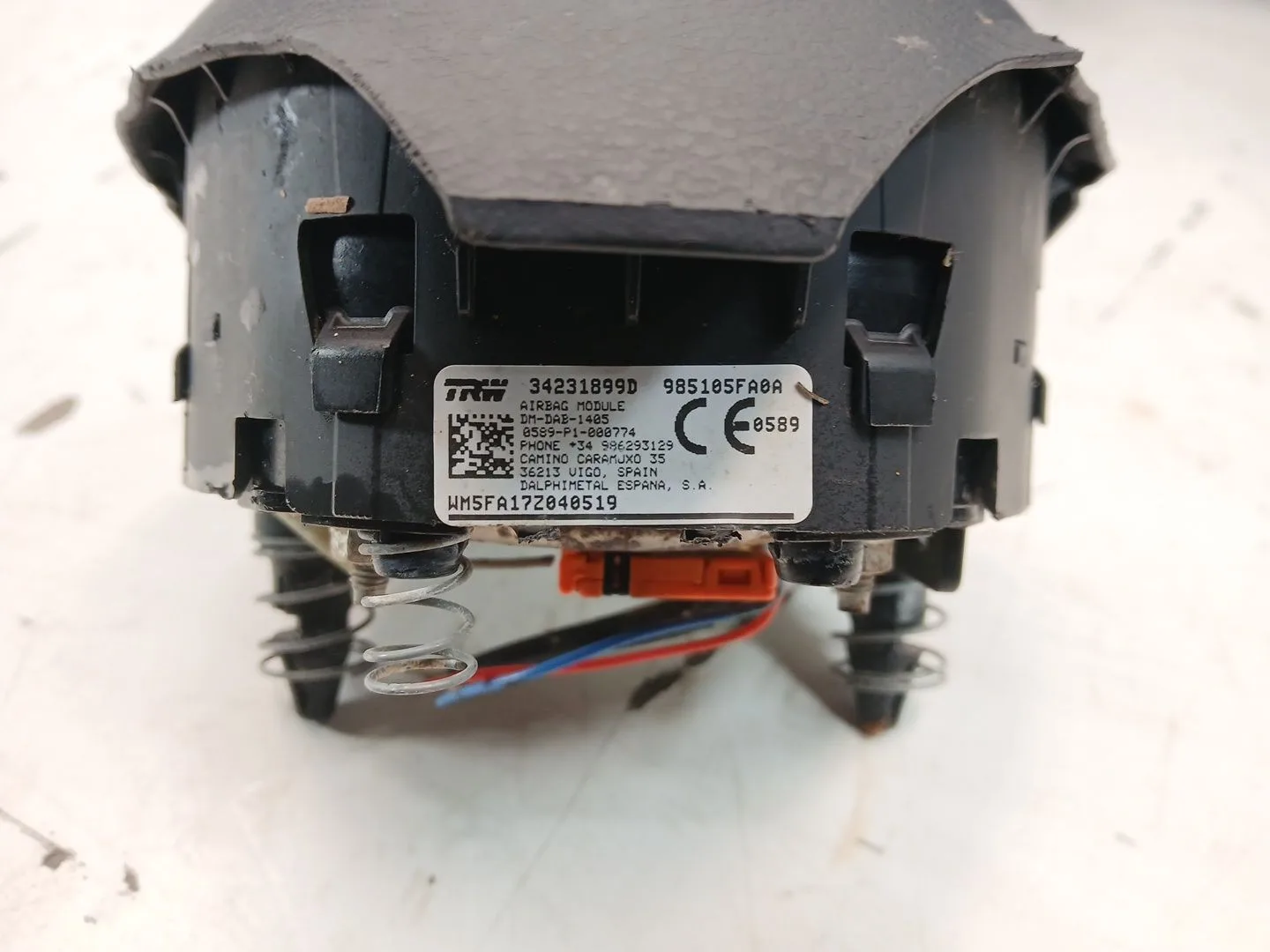 Kit Airbag para Nissan Micra V (K14)