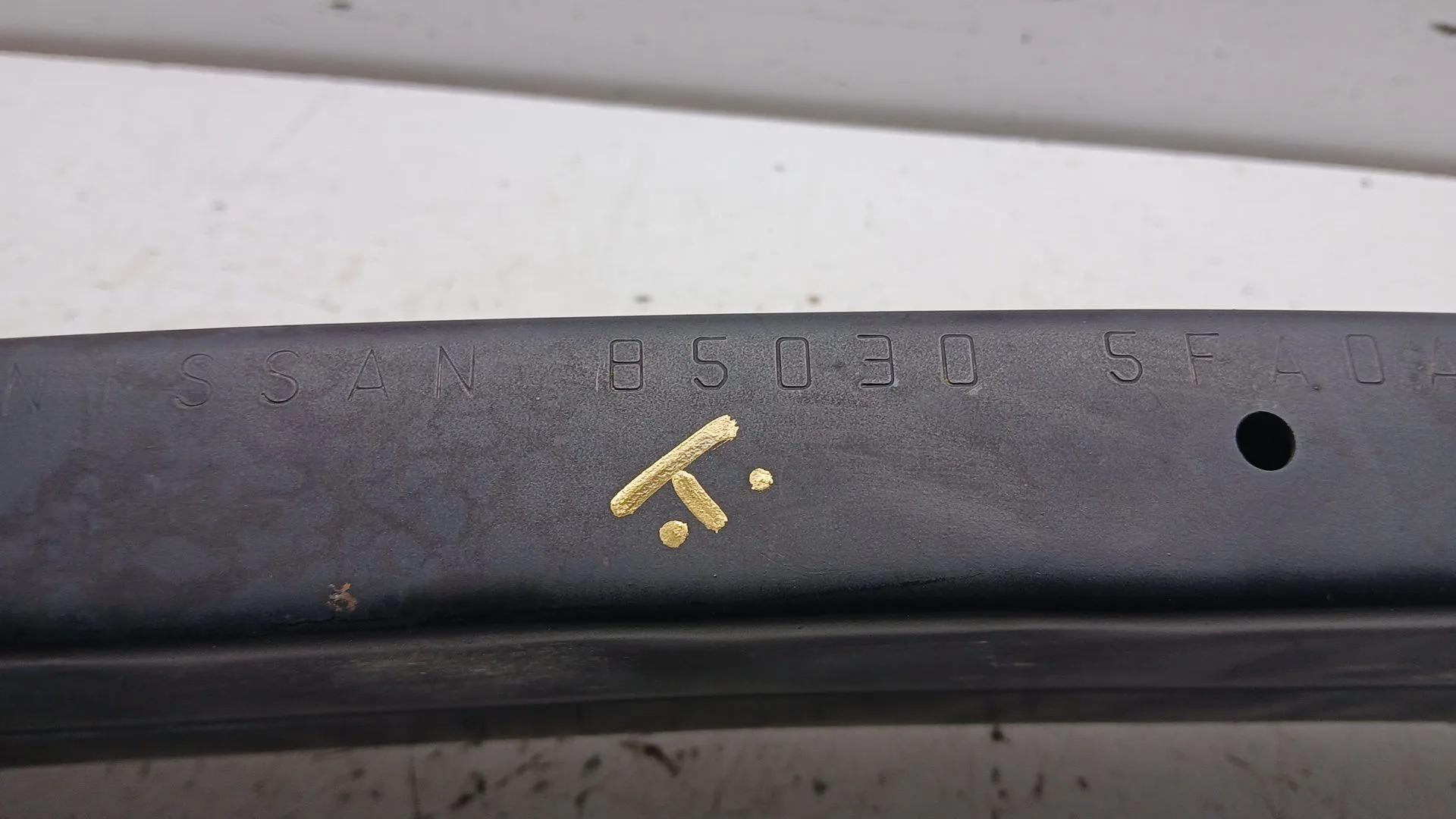 Refuerzo Paragolpes Trasero para Nissan Micra V (K14)