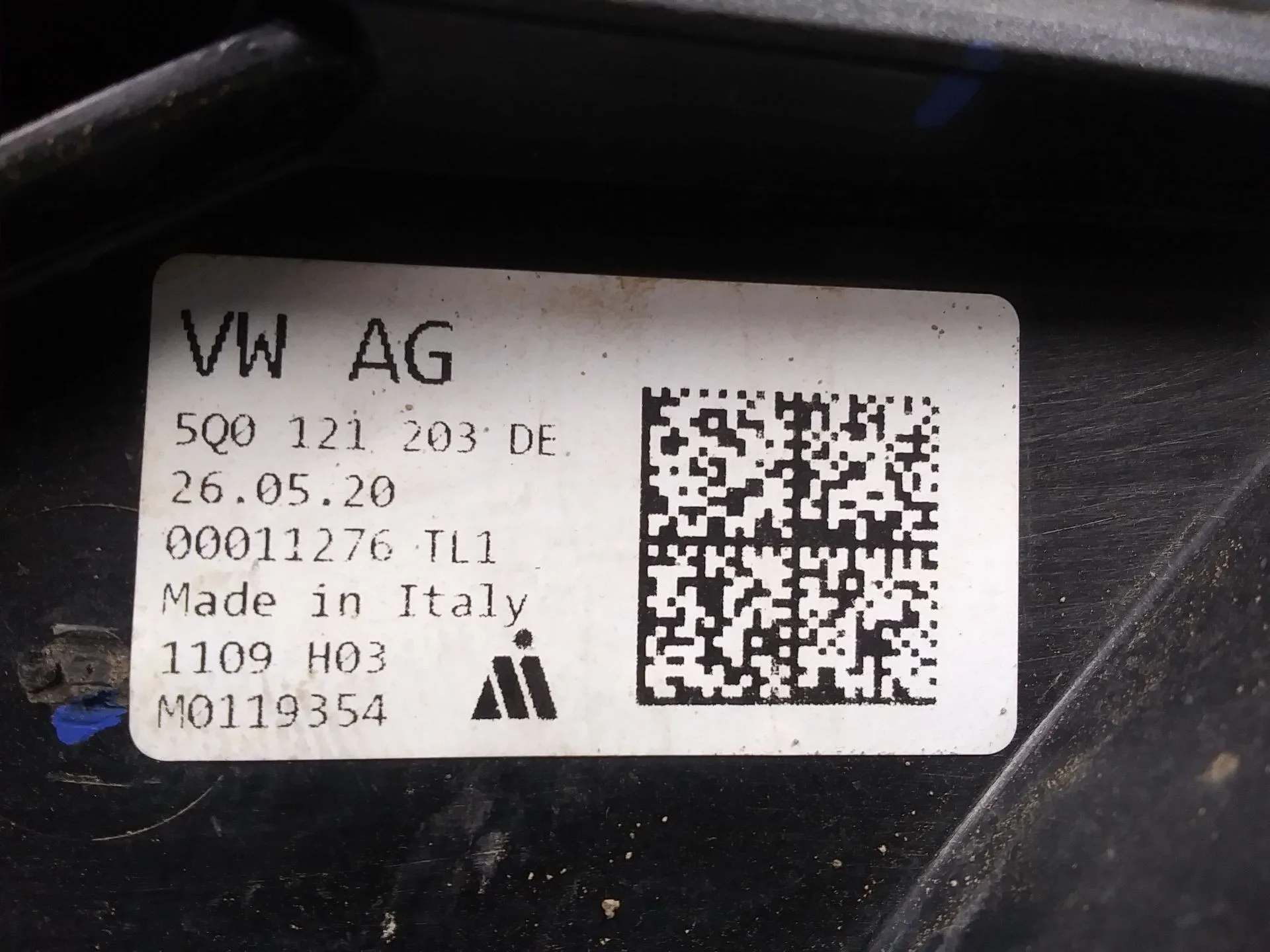 Electroventilador para Volkswagen Tiguan (Ad1, Ax1)