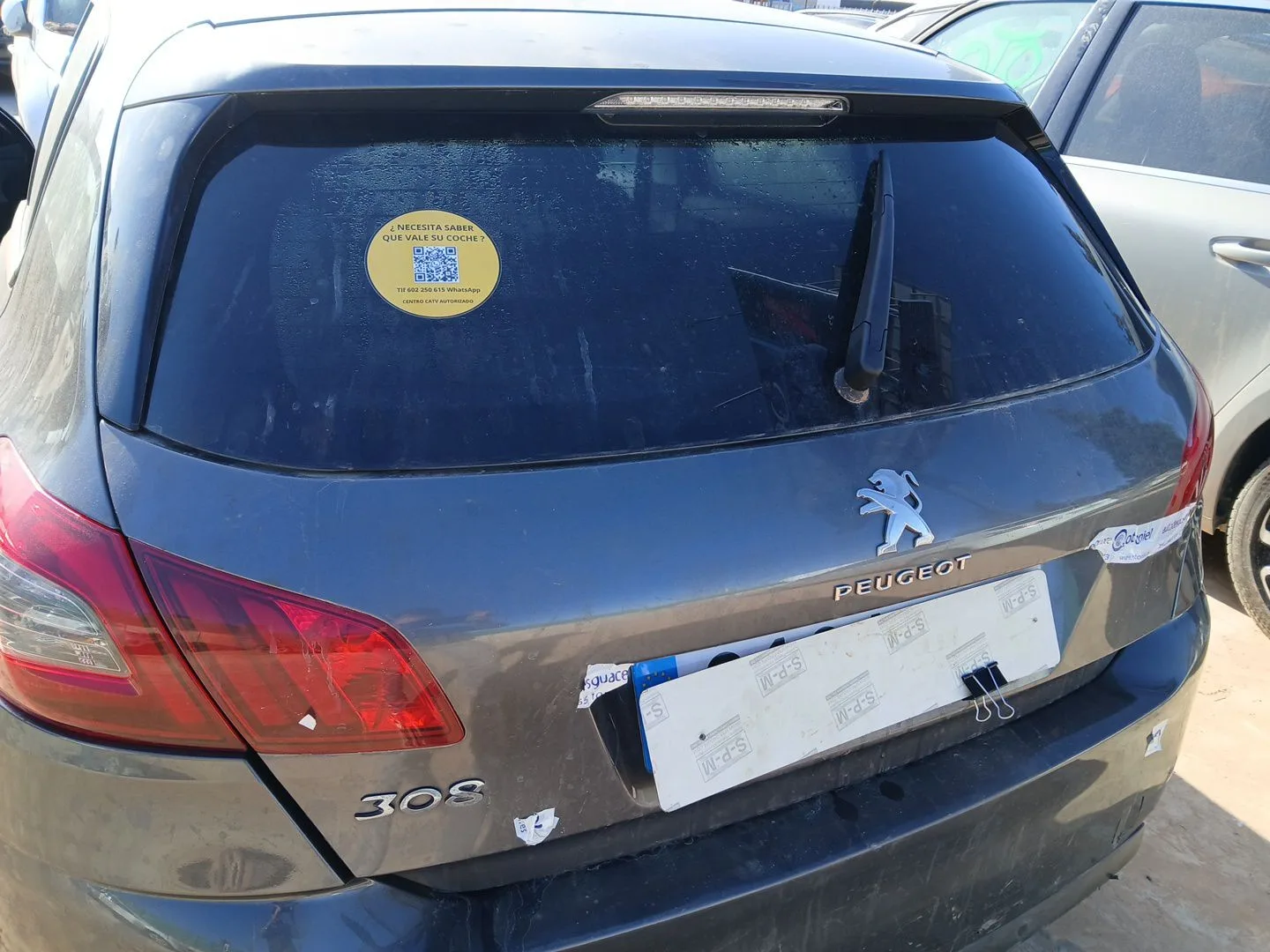 Porton Trasero para Peugeot 308 Ii (Lb_, Lp_, Lw_, Lh_, L3_)