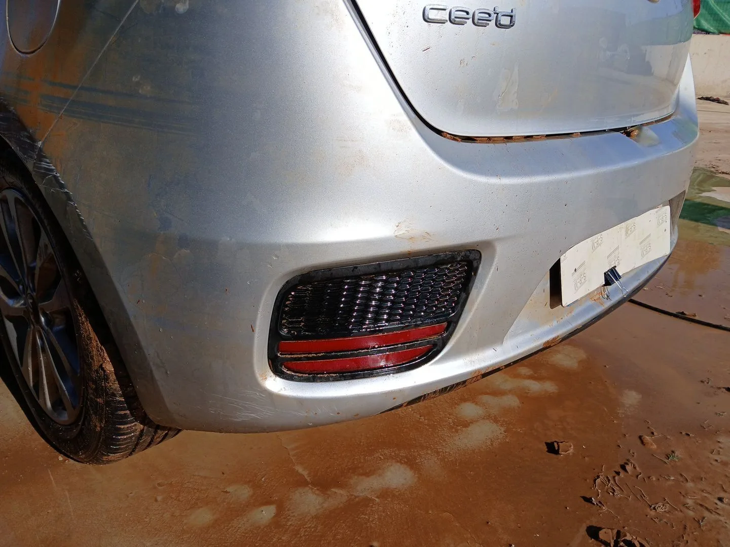 Paragolpes Trasero para Kia Cee'd (Jd)