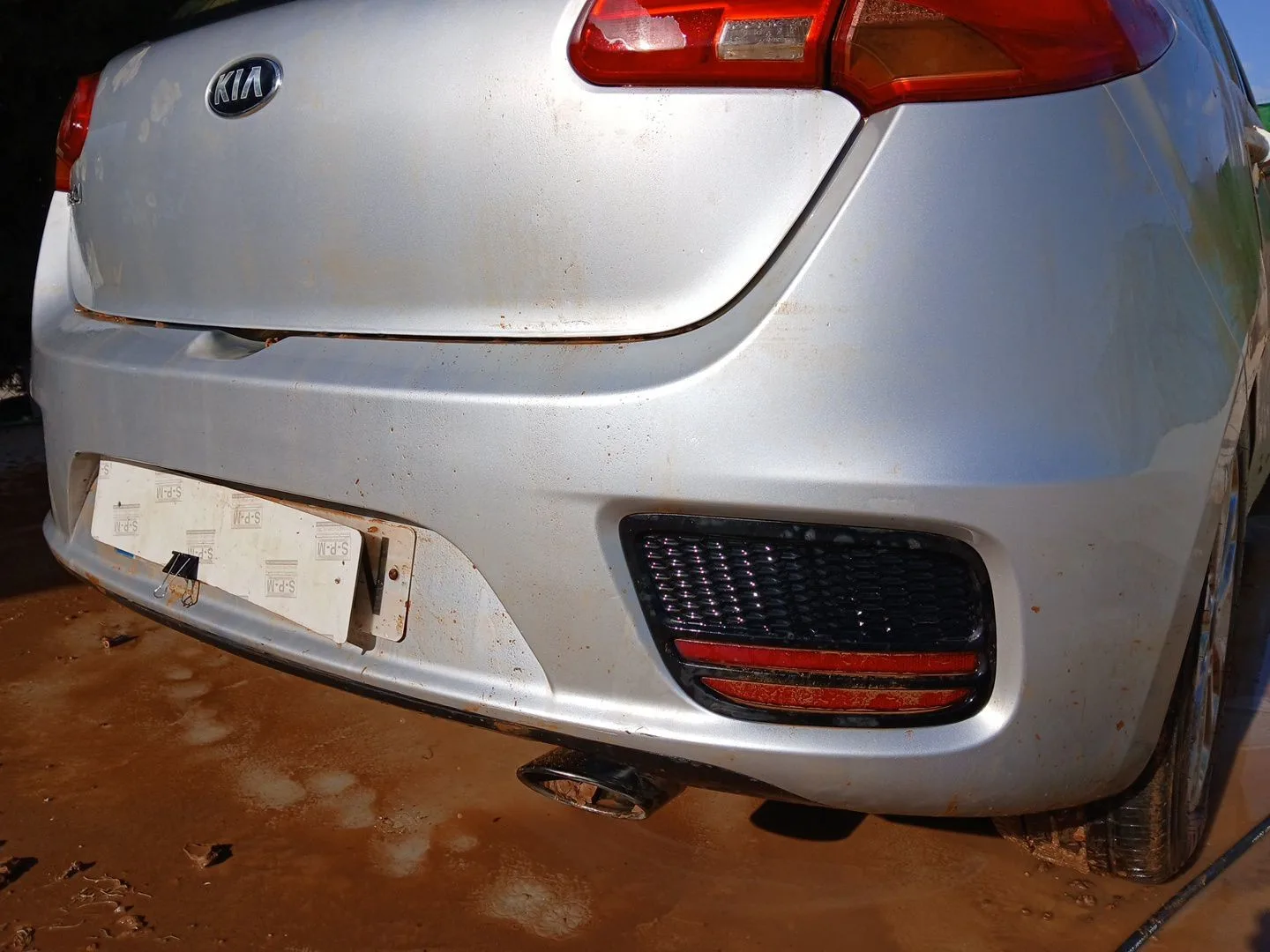 Paragolpes Trasero para Kia Cee'd (Jd)