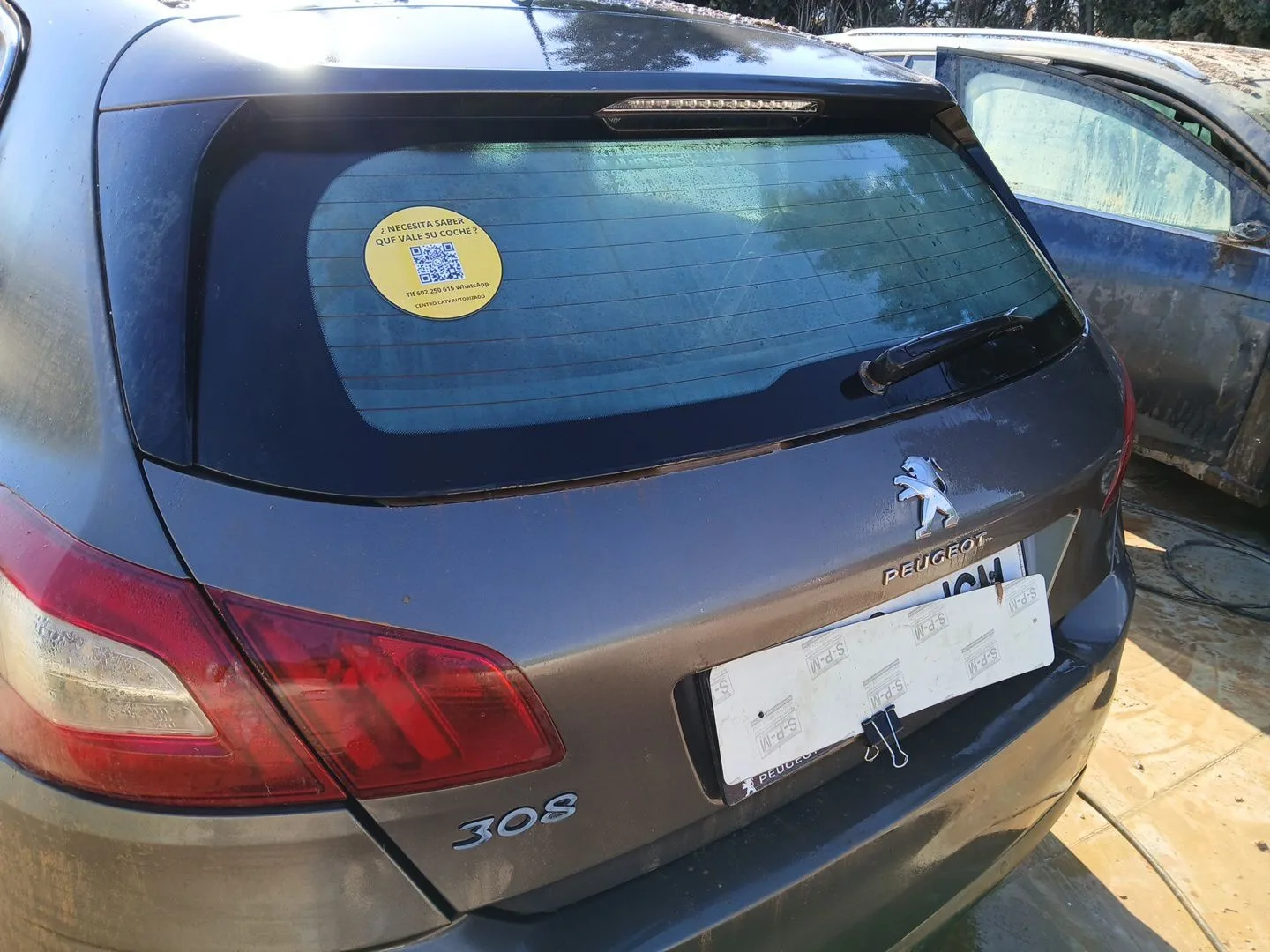 Porton Trasero para Peugeot 308 Ii (Lb_, Lp_, Lw_, Lh_, L3_)