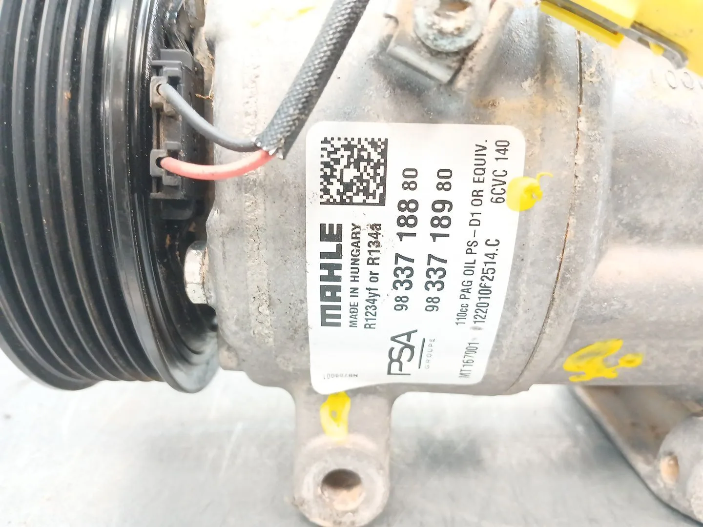 Compresor Aire Acondicionado para Citroën C4 Iii (Ba_, Bb_, Bc_)