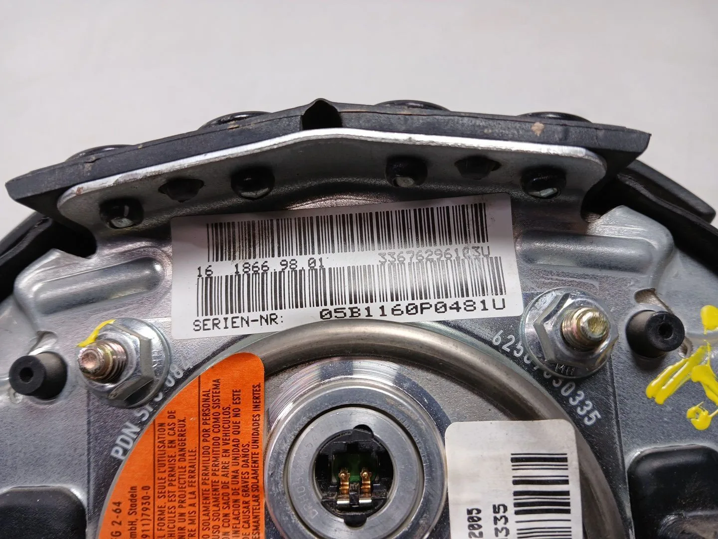Airbag Delantero Izquierdo para Bmw X5 (E53)