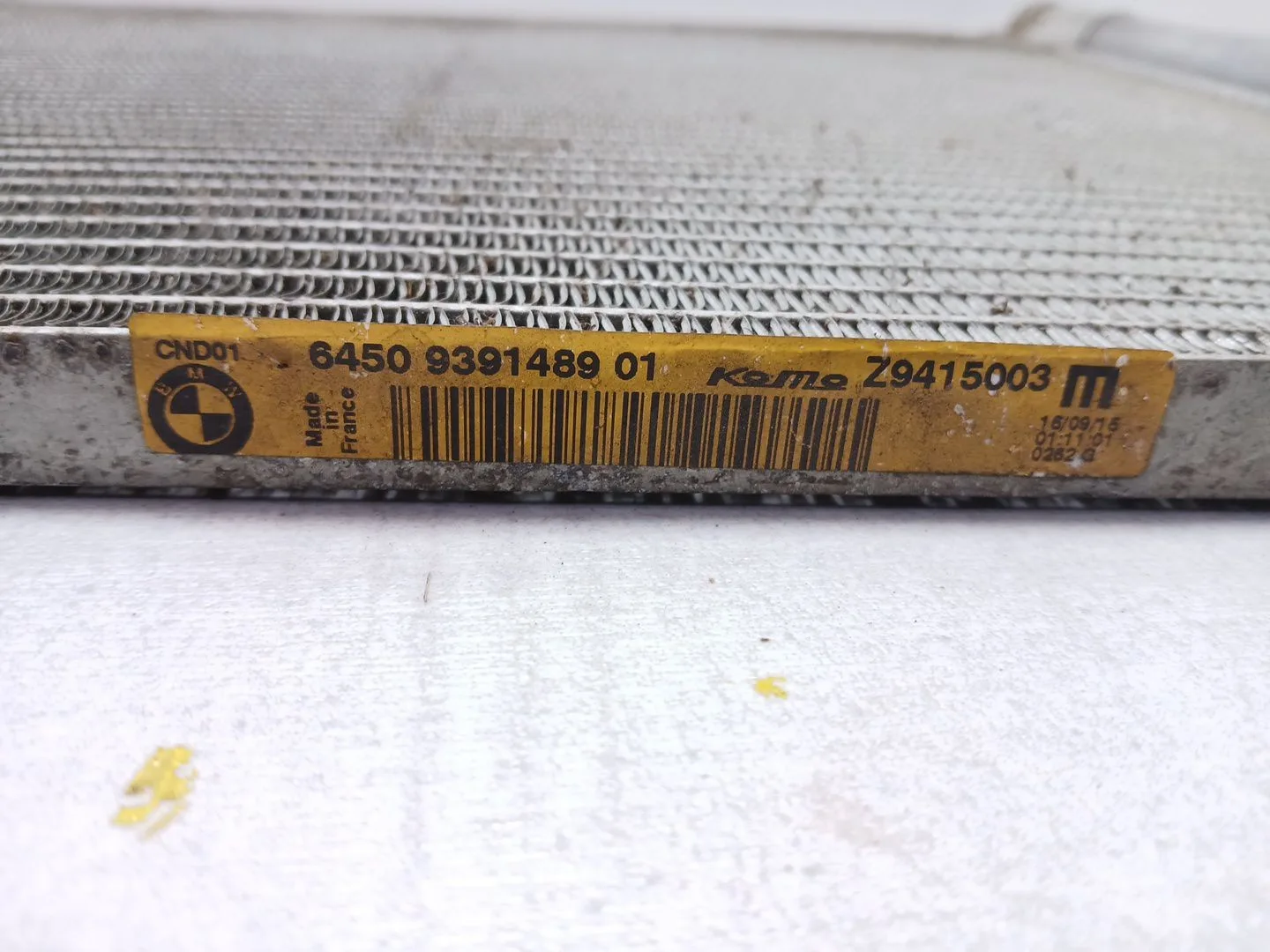 Condensador / Radiador Aire Acondicionado para Bmw Serie 5 Lim. (F10)