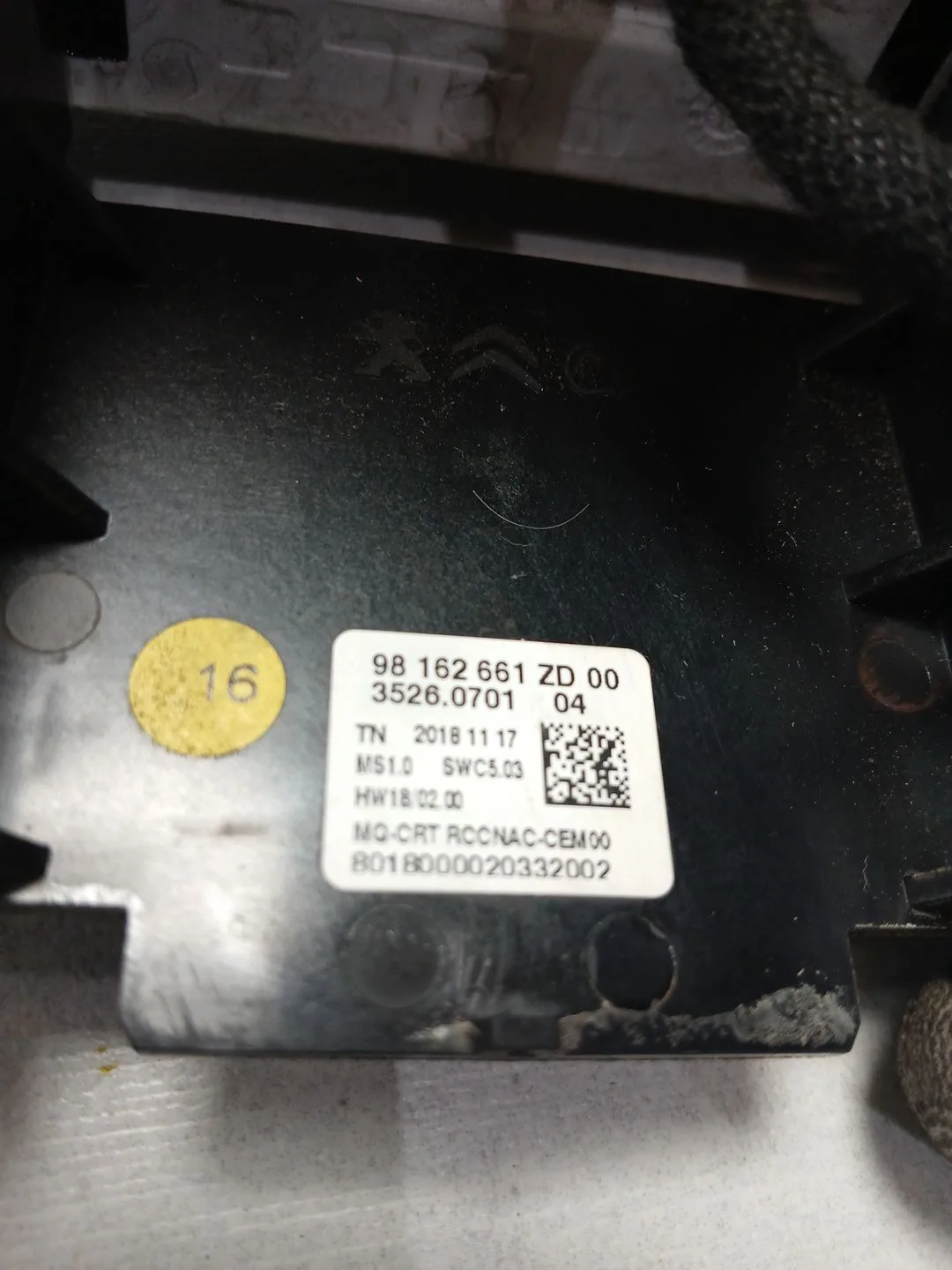 Sistema Audio / Radio Cd para Peugeot Rifter