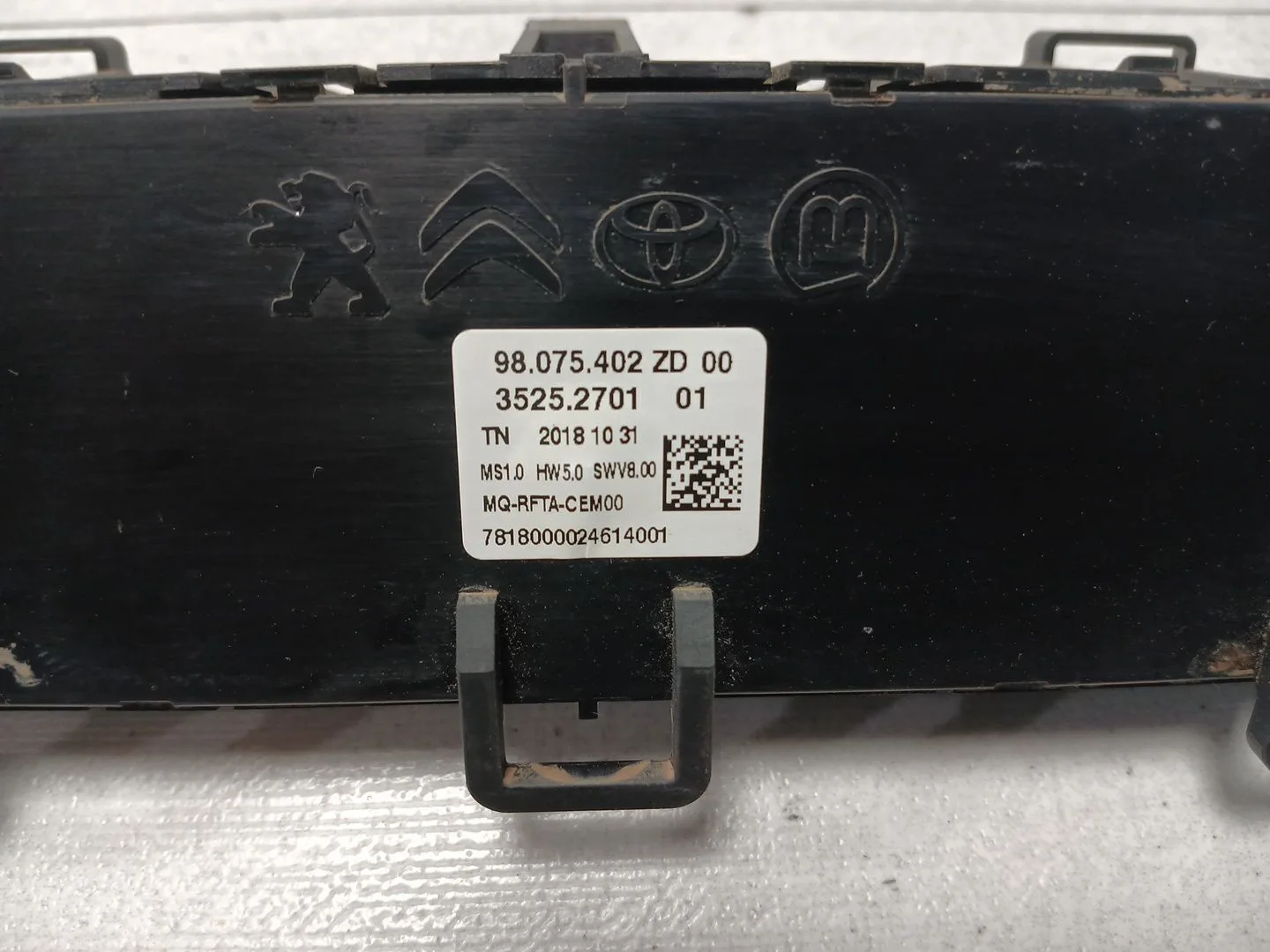Mando Climatizador para Peugeot Rifter