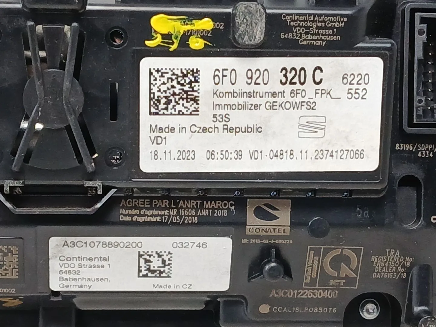 Cuadro Instrumentos para Seat Arona (Kj7, Kjp)