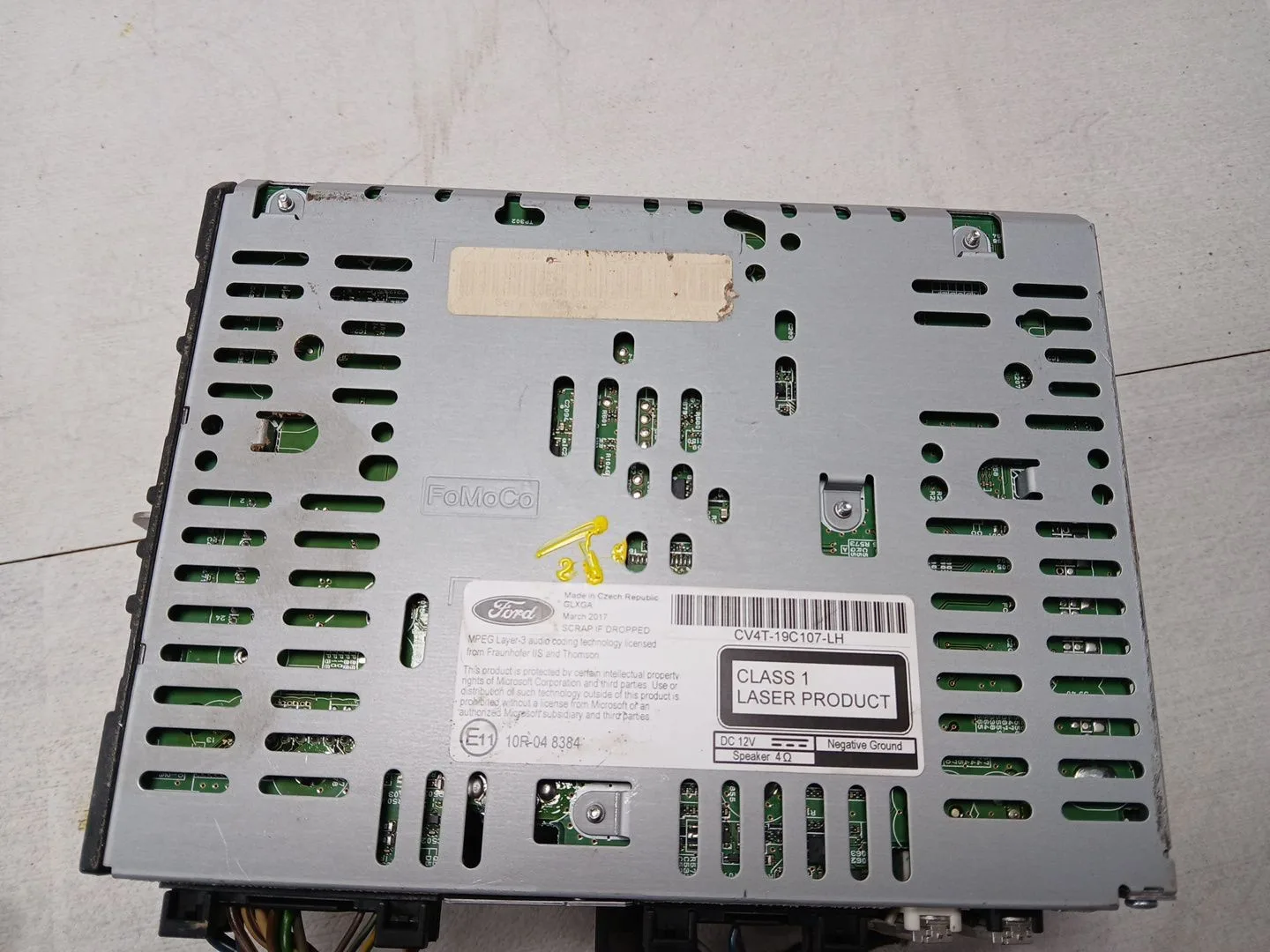 Sistema Audio / Radio Cd para Ford Kuga Ii (Dm2)