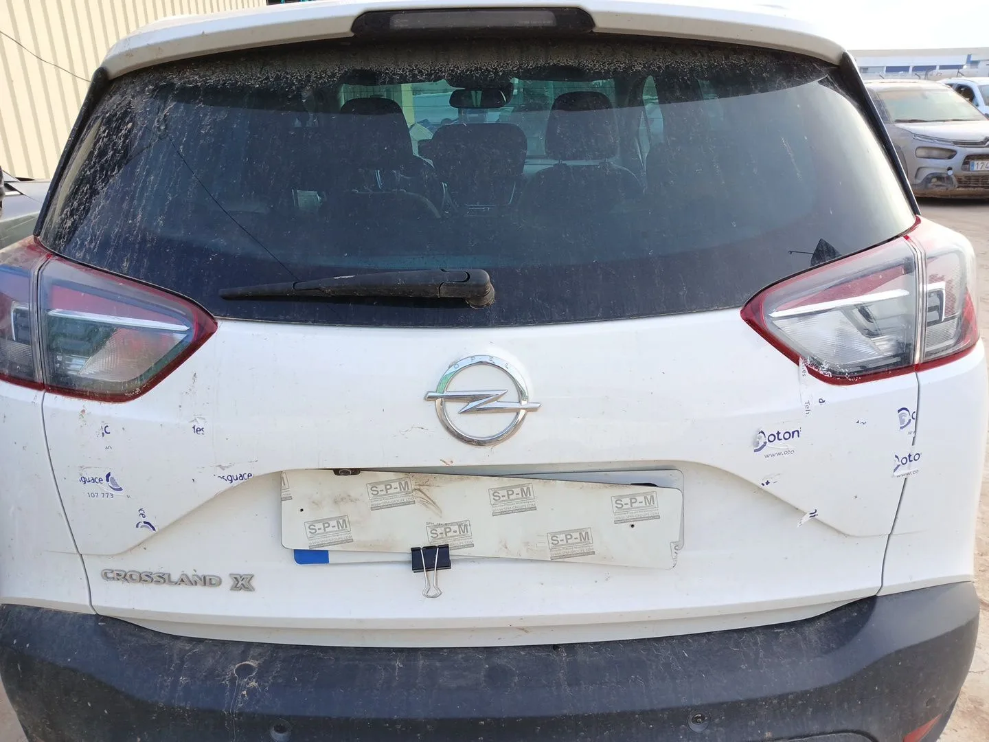 Porton Trasero para Opel Crossland X / Crossland (P17, P2Qo)