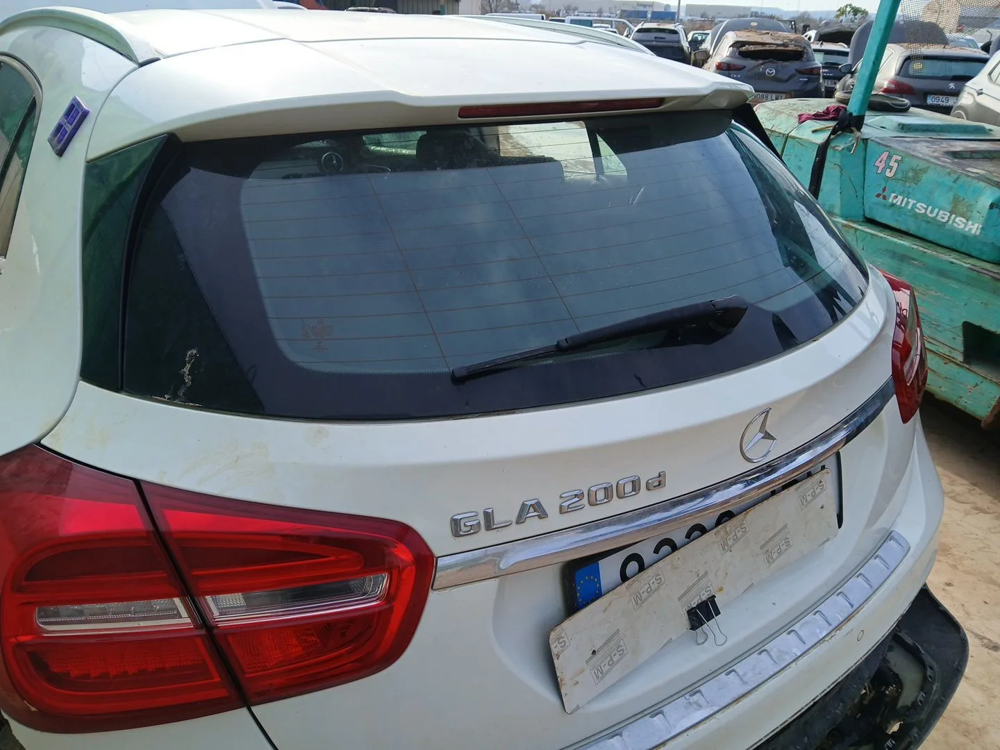 Porton Trasero para Mercedes-Benz Clase Gla (X156)