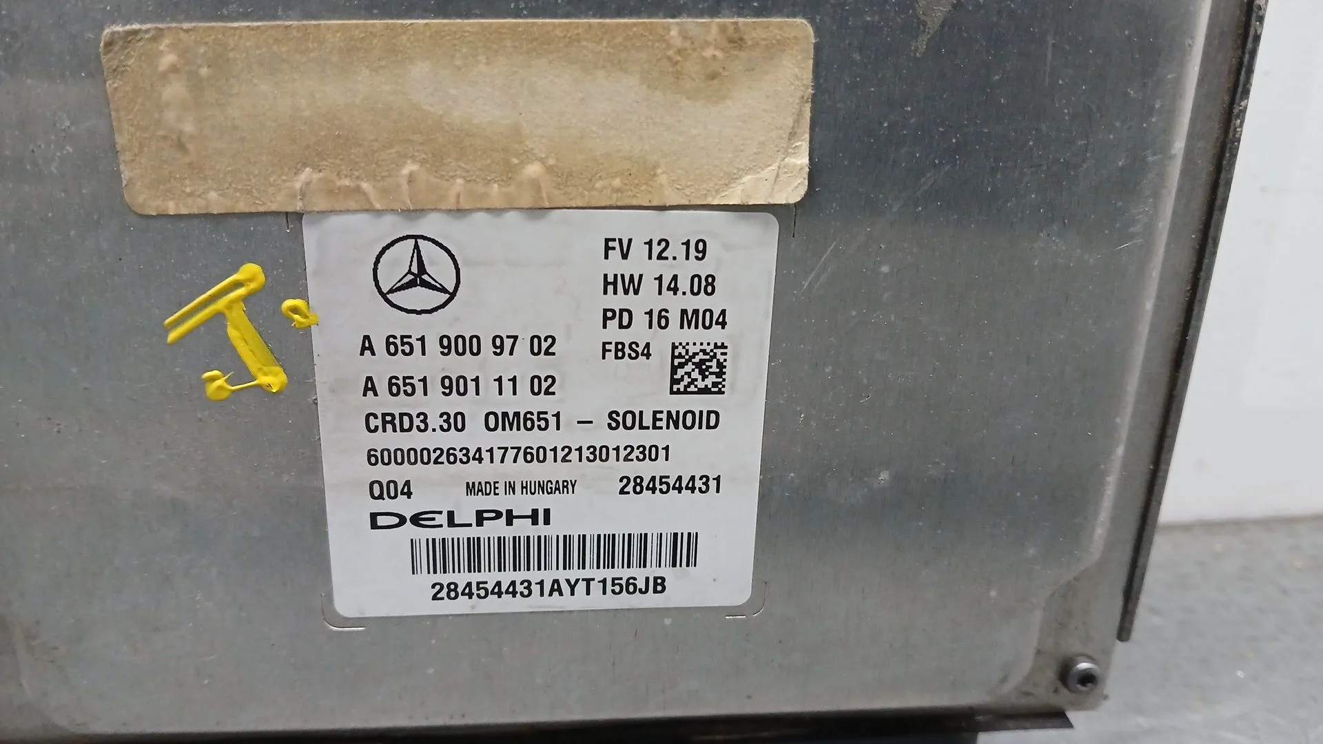 Centralita Motor Uce para Mercedes-Benz Clase Gla (X156)