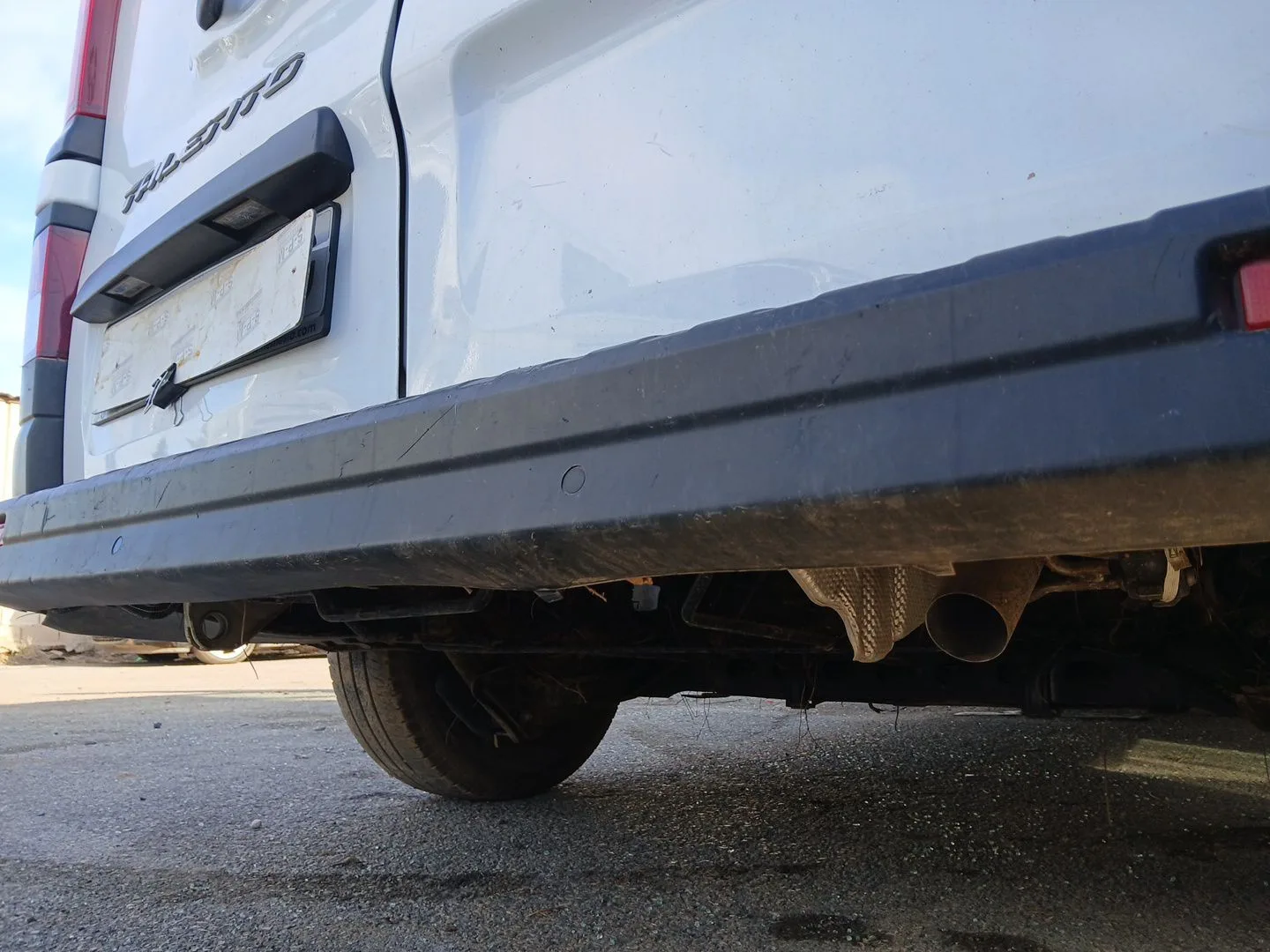 Paragolpes Trasero para Fiat Talento Furgoneta (296_)