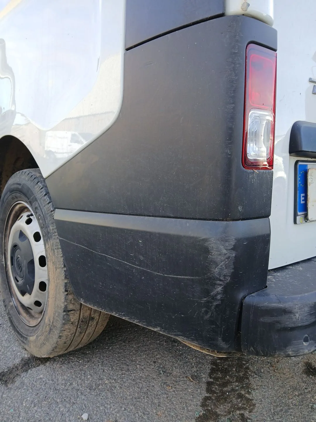 Puntera Paragolpes Trasera Izquierda para Fiat Talento Furgoneta (296_)