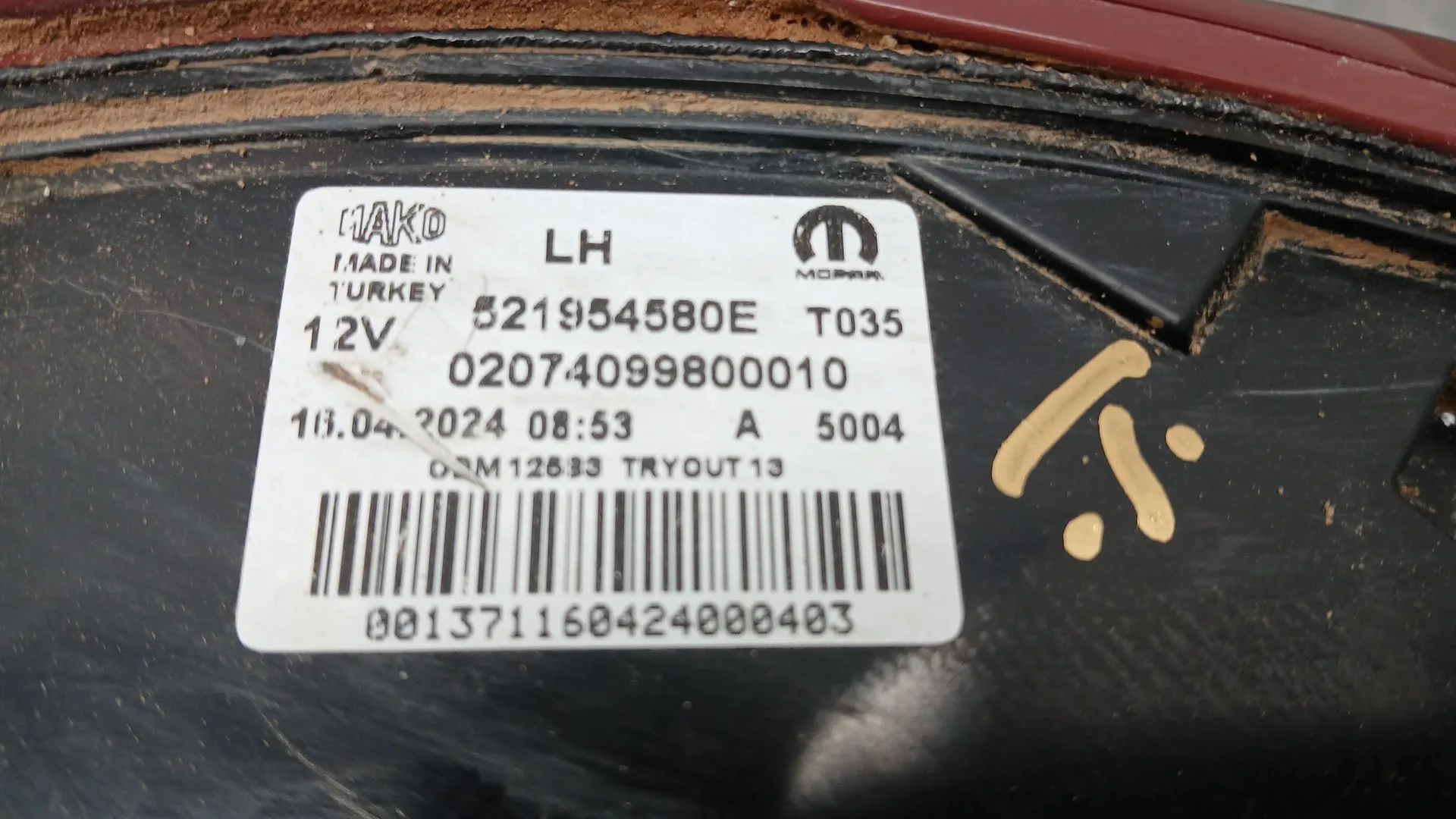 Piloto Trasero Izquierdo para Fiat Tipo Sedan (356_, 357_)