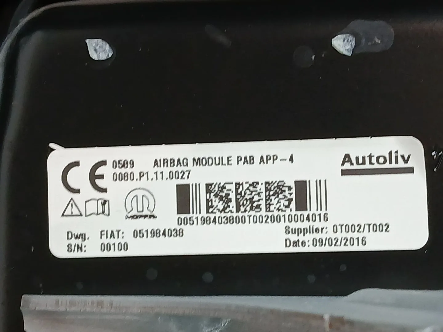 Kit Airbag para Fiat Tipo Sedan (356_, 357_)