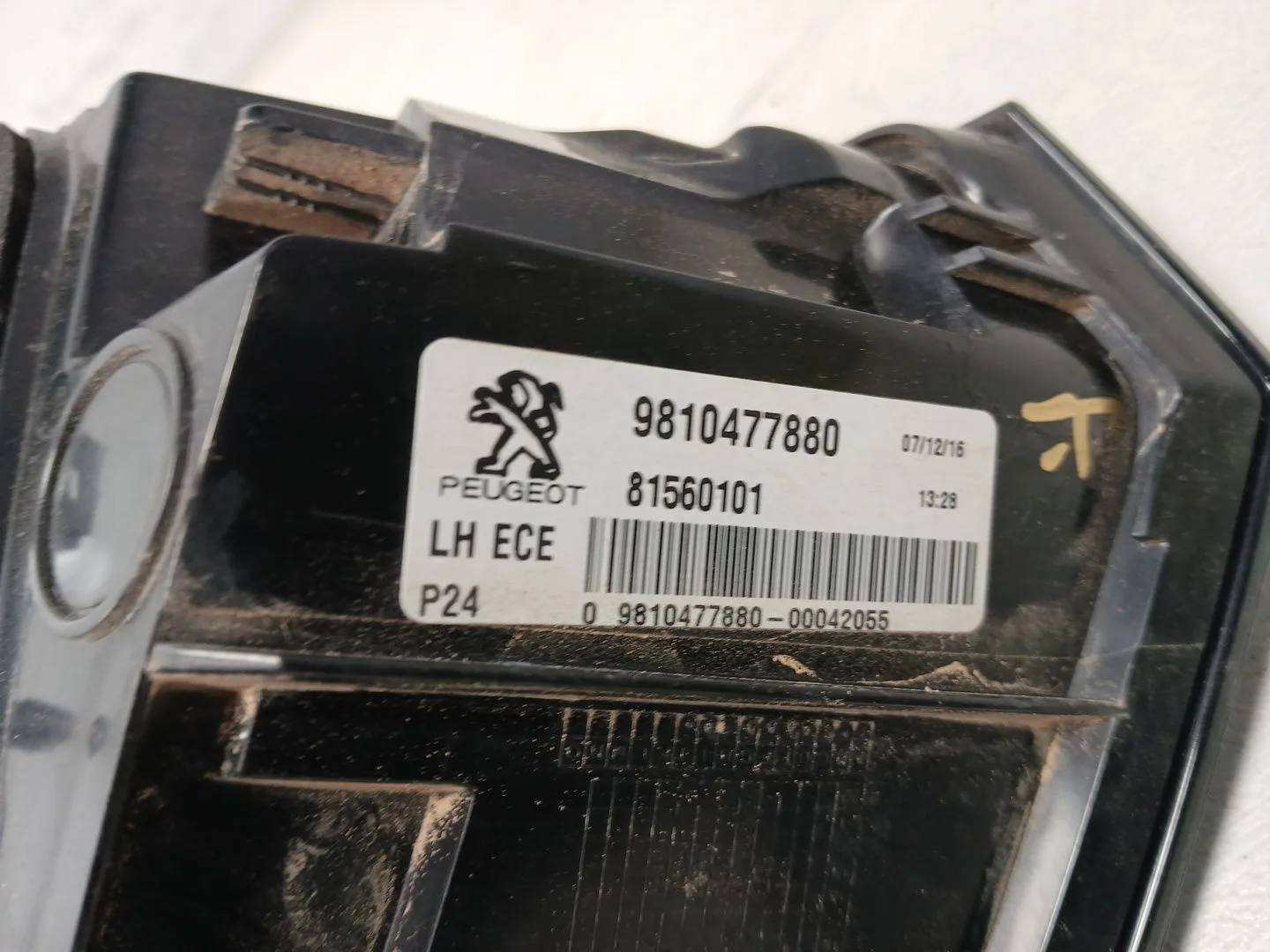 Piloto Trasero Izquierdo Interior para Peugeot 3008 Ii Suv (Mc_, Mr_, Mj_, M4_)
