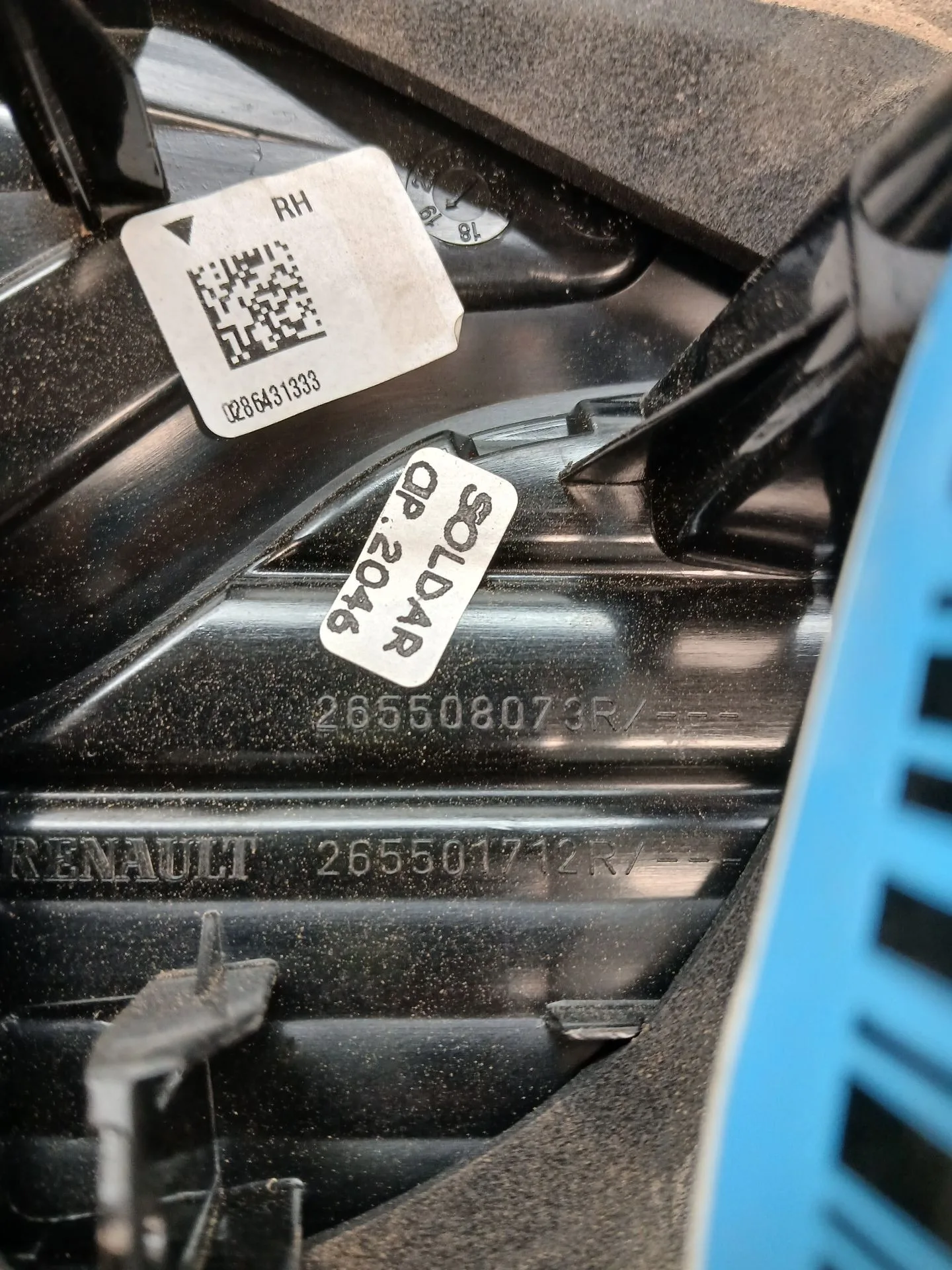Piloto Trasero Derecho Interior para Renault Captur I (J5_, H5_)