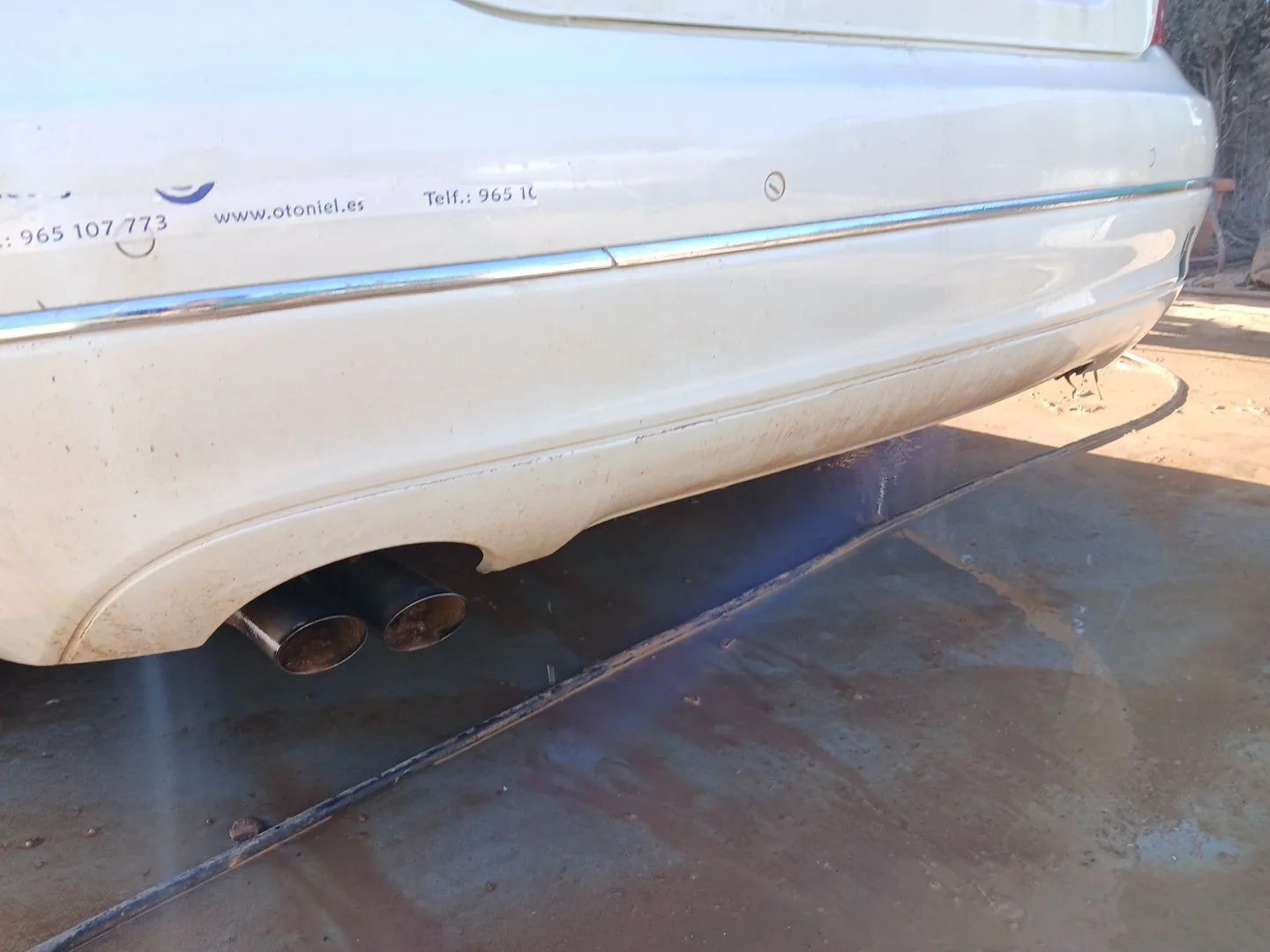 Paragolpes Trasero para Mercedes-Benz Clase C (W204)