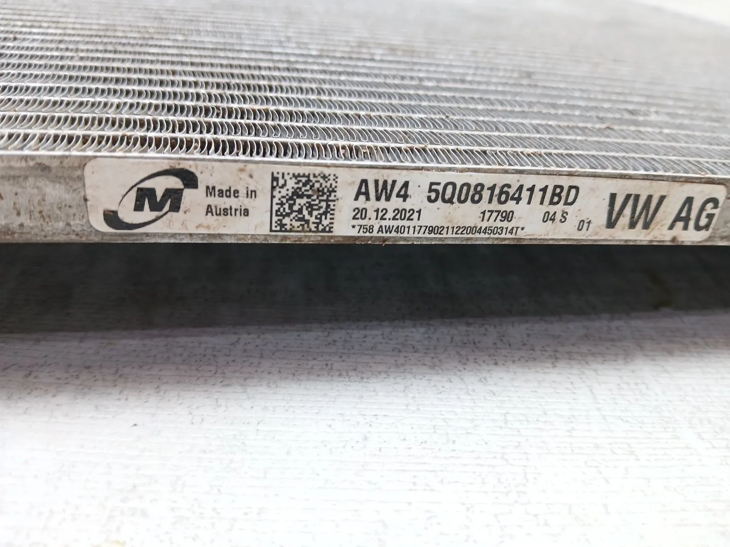 Condensador / Radiador Aire Acondicionado para Volkswagen T-Roc (A11, D11)
