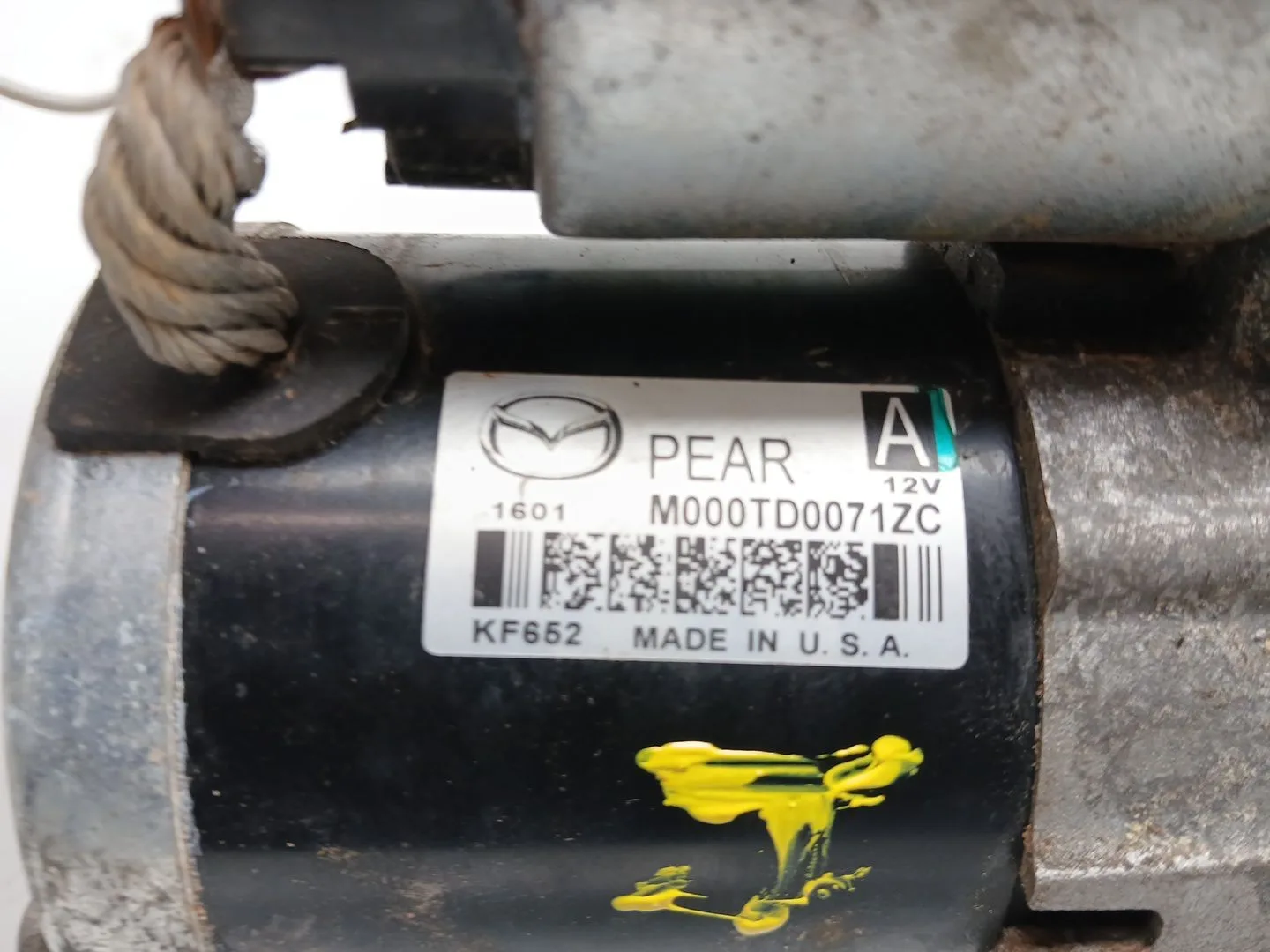 Motor Arranque para Mazda Cx-30 (Dm, Dt, Ed)