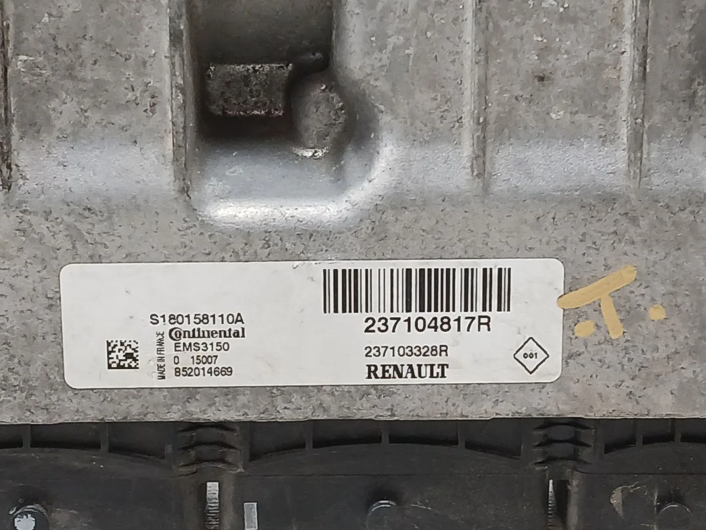 Centralita Motor Uce para Renault Megane Iii Coupe (Dz0/1_)