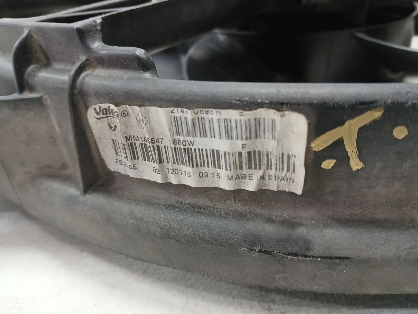 Electroventilador para Renault Megane Iii Coupe (Dz0/1_)