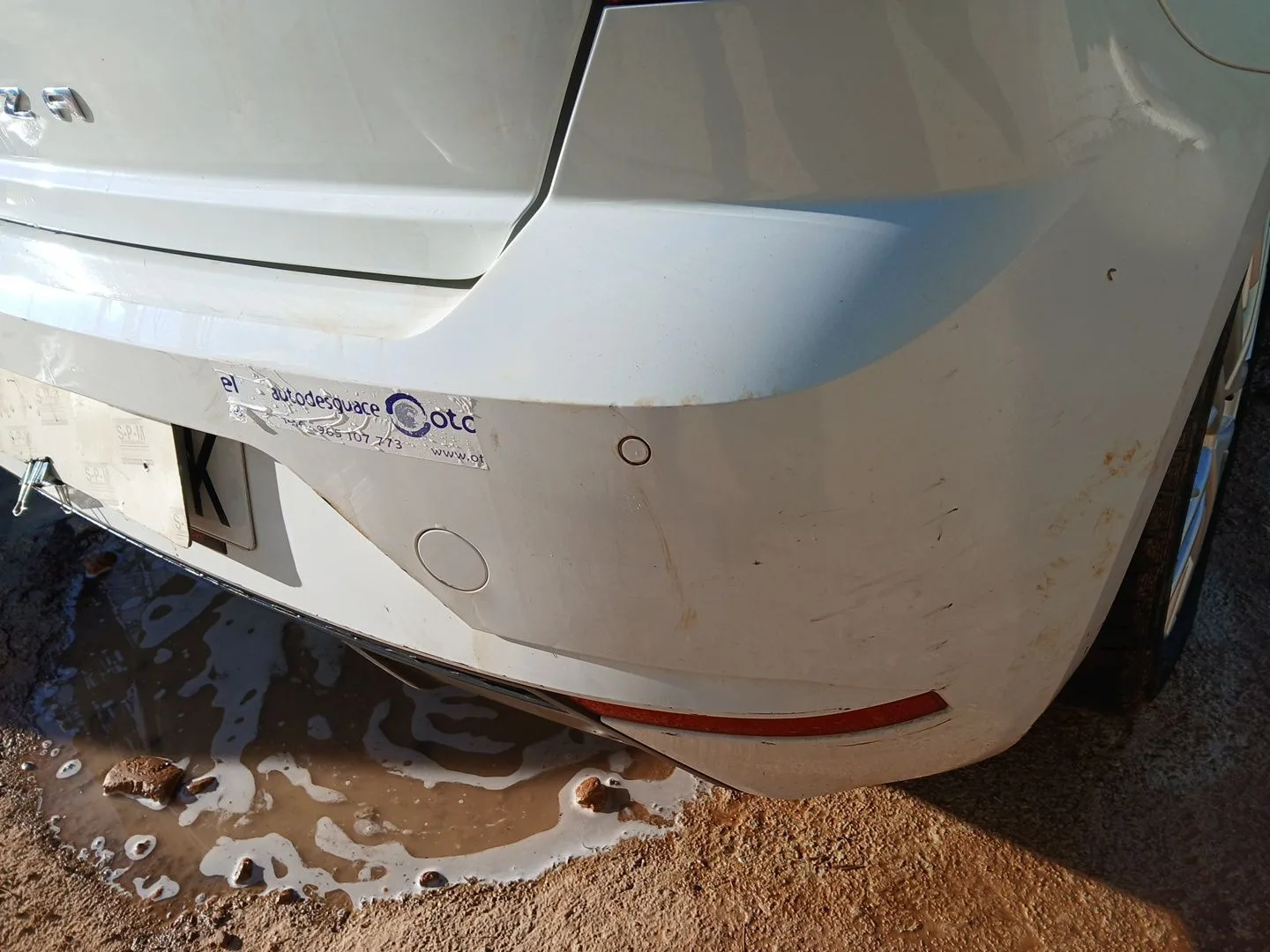 Paragolpes Trasero para Seat Ibiza V (Kj1, Kjg)