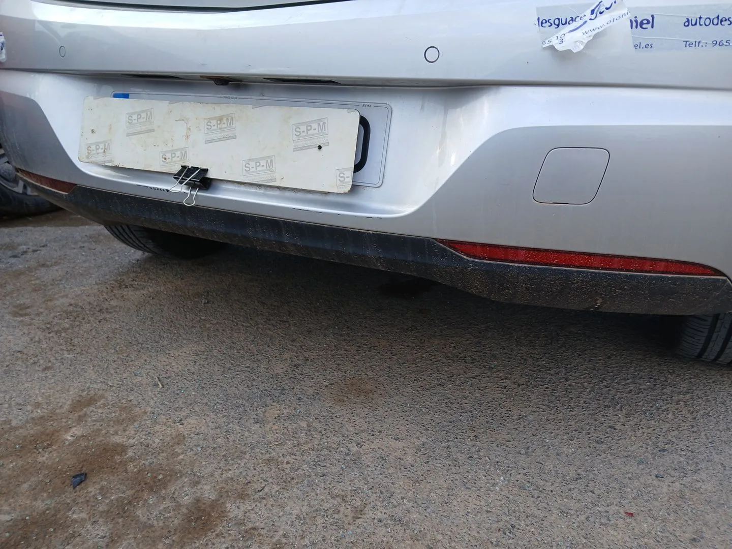 Paragolpes Trasero para Opel Astra K (B16)