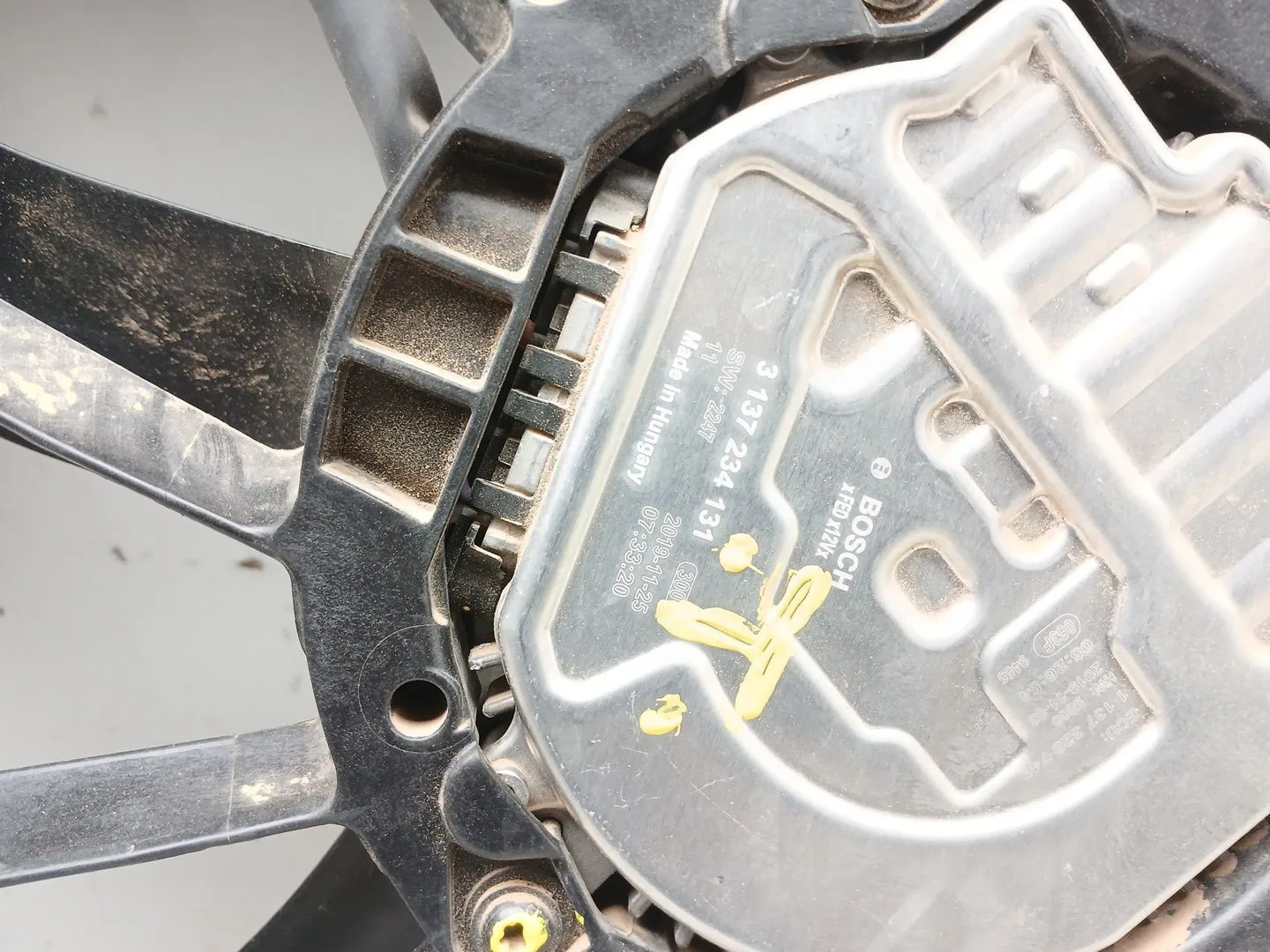Electroventilador para Opel Astra K (B16)