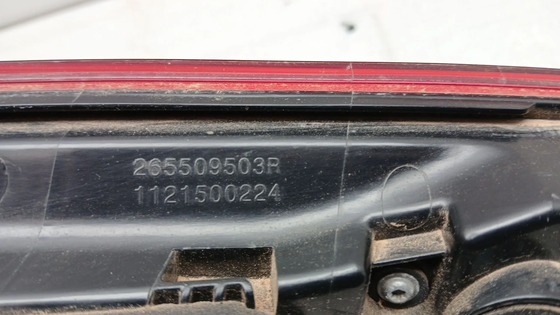 Piloto Trasero Derecho Interior para Renault Arkana I (Lcm_, Ldn_)