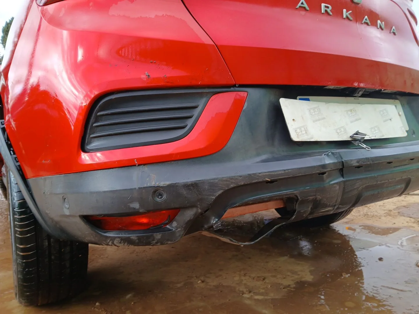 Paragolpes Trasero para Renault Arkana I (Lcm_, Ldn_)