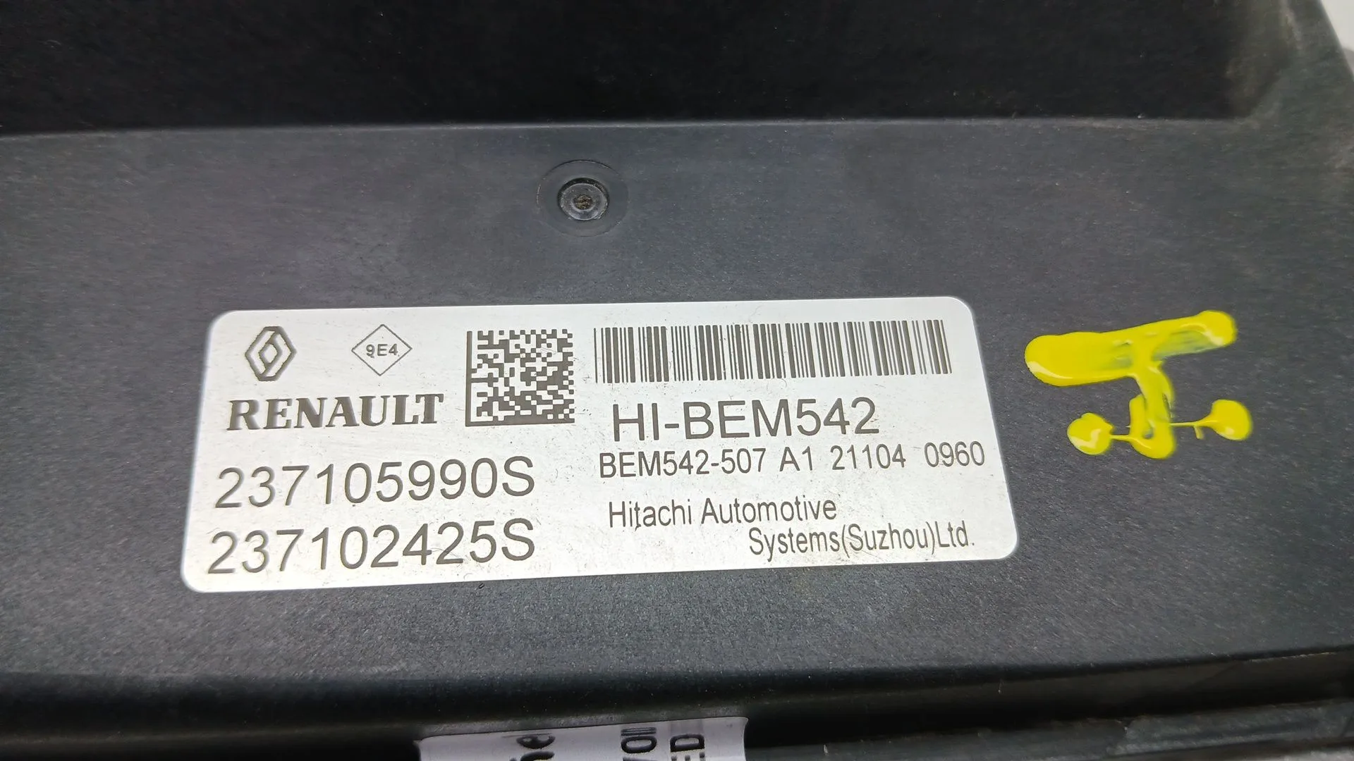 Centralita Motor Uce para Renault Arkana I (Lcm_, Ldn_)