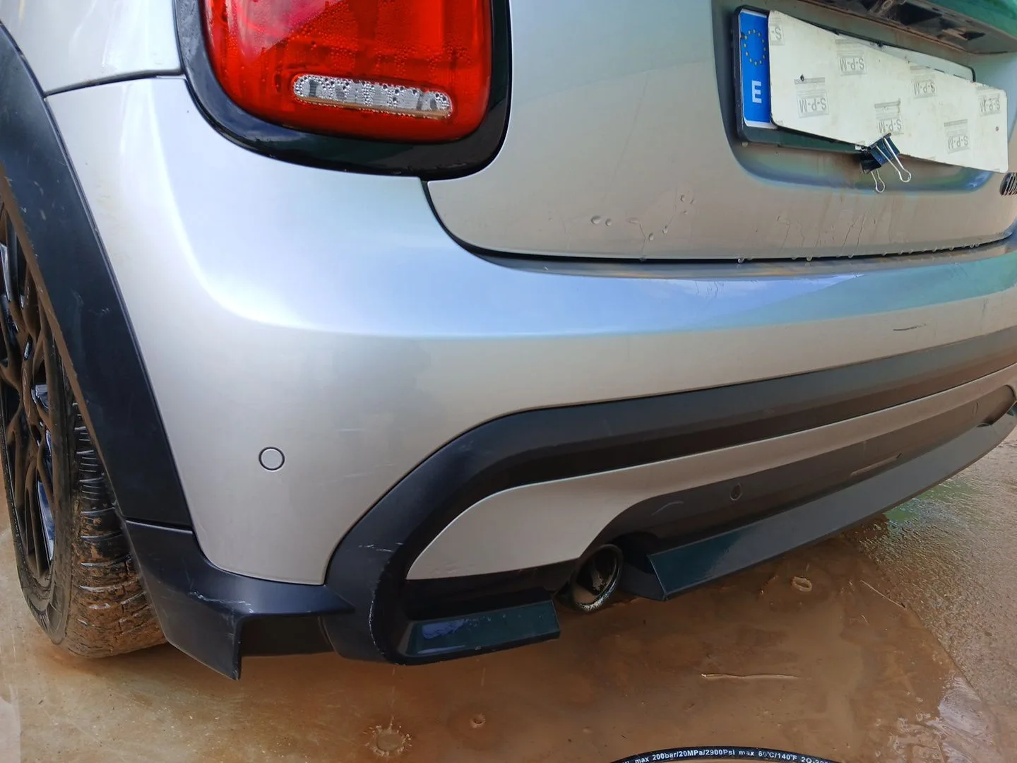Paragolpes Trasero para Mini Mini Descapotable (F57)