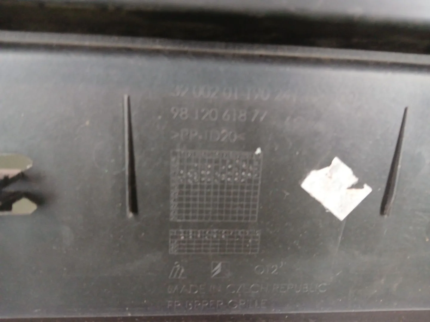 Paragolpes Delantero para Citroën C3 Iii Van (Sx_, Sy_)