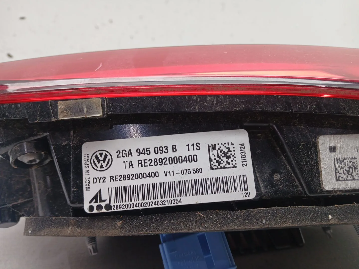 Piloto Trasero Izquierdo Interior para Volkswagen T-Roc (A11, D11)