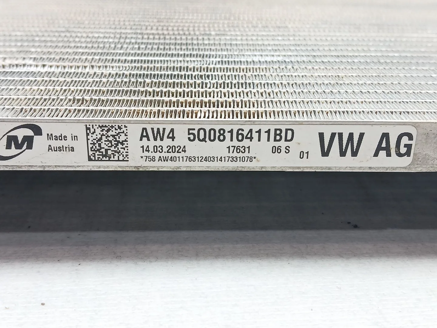 Condensador / Radiador Aire Acondicionado para Volkswagen T-Roc (A11, D11)