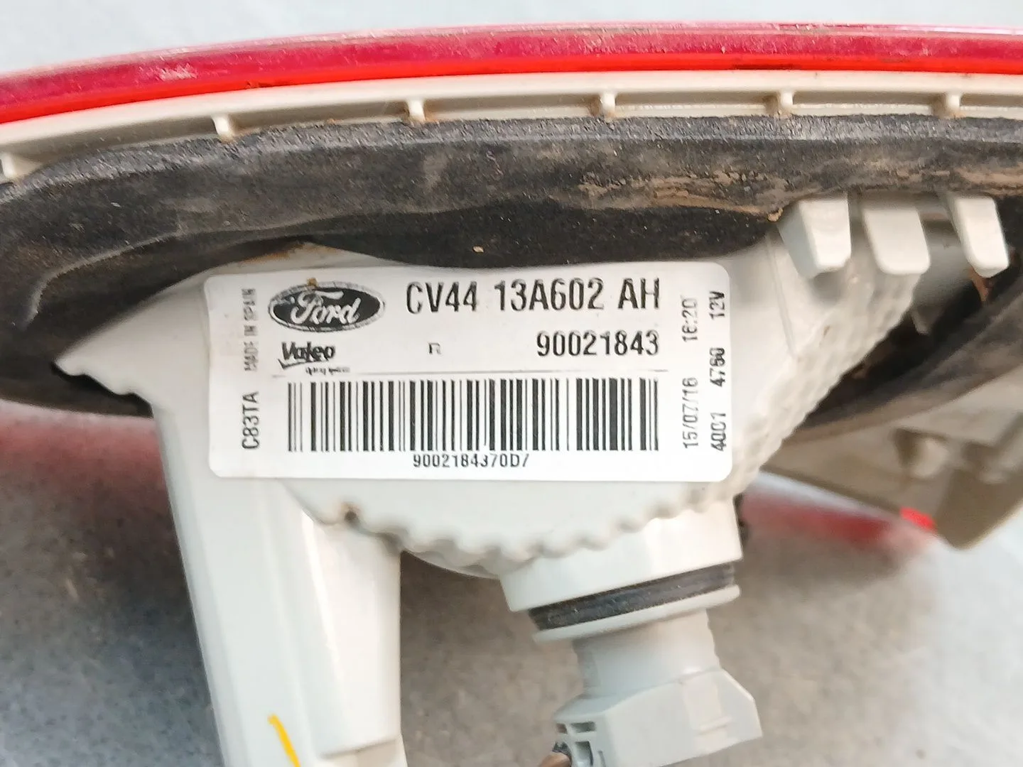 Piloto Trasero Derecho Interior para Ford Kuga Ii (Dm2)