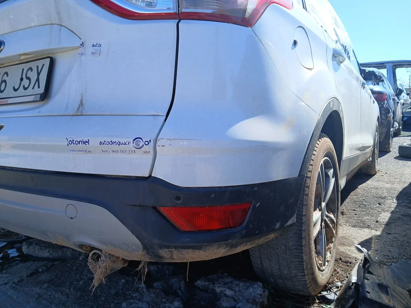 Paragolpes Trasero para Ford Kuga Ii (Dm2)