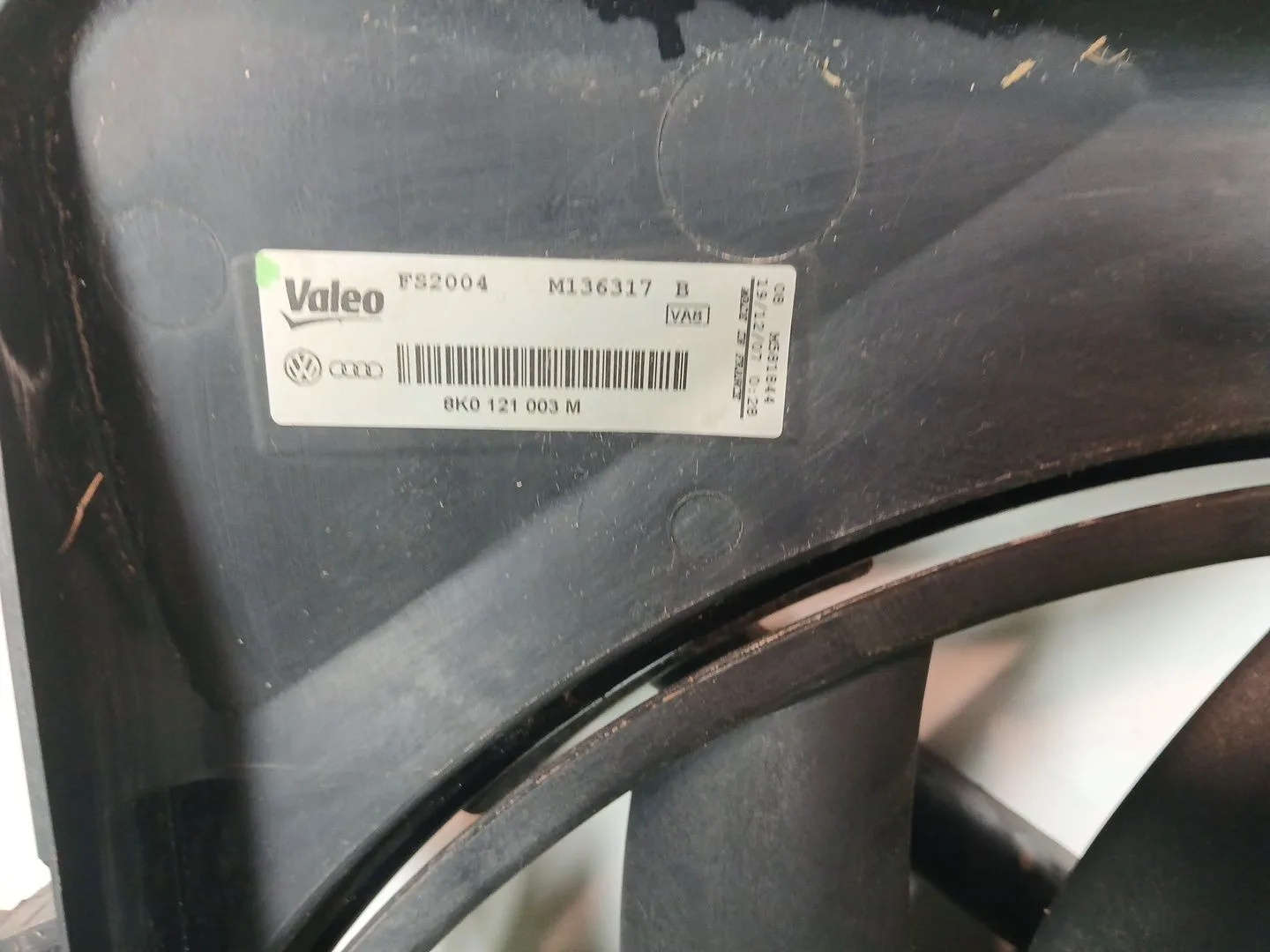 Electroventilador para Audi A4 B8 (8K2)