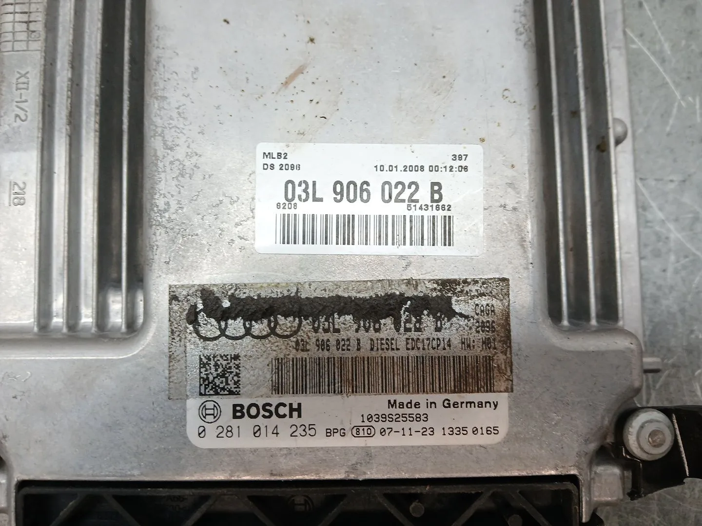 Centralita Motor Uce para Audi A4 B8 (8K2)