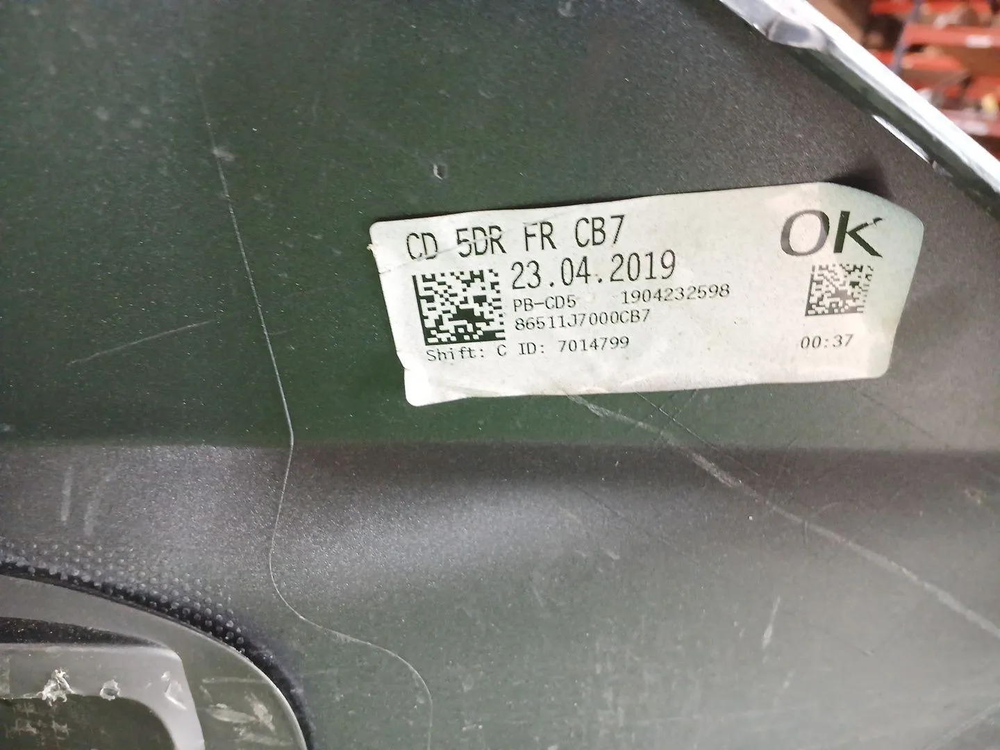 Paragolpes Delantero para Kia Ceed (Cd)