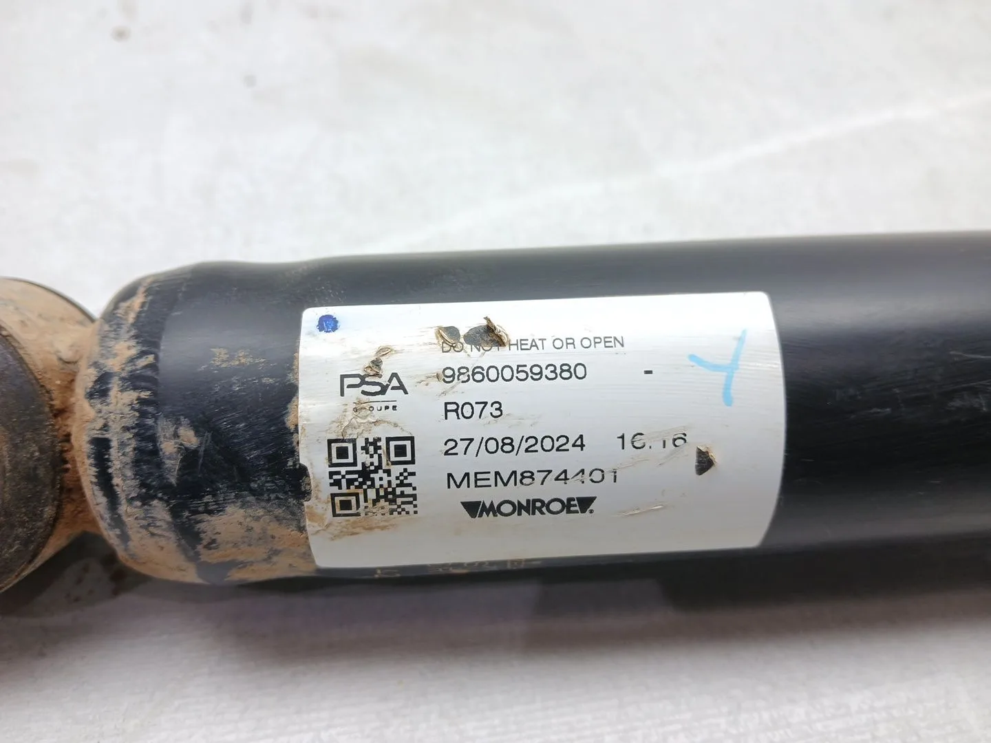 Amortiguador Trasero Izquierdo para Peugeot 3008 Iii Hybrid Motor Hn09