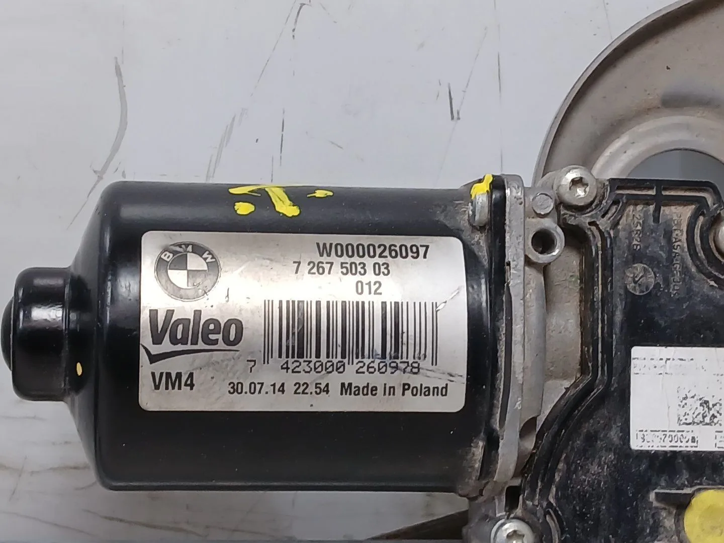 Motor Limpia Delantero para Bmw Serie 3 Lim. (F30)