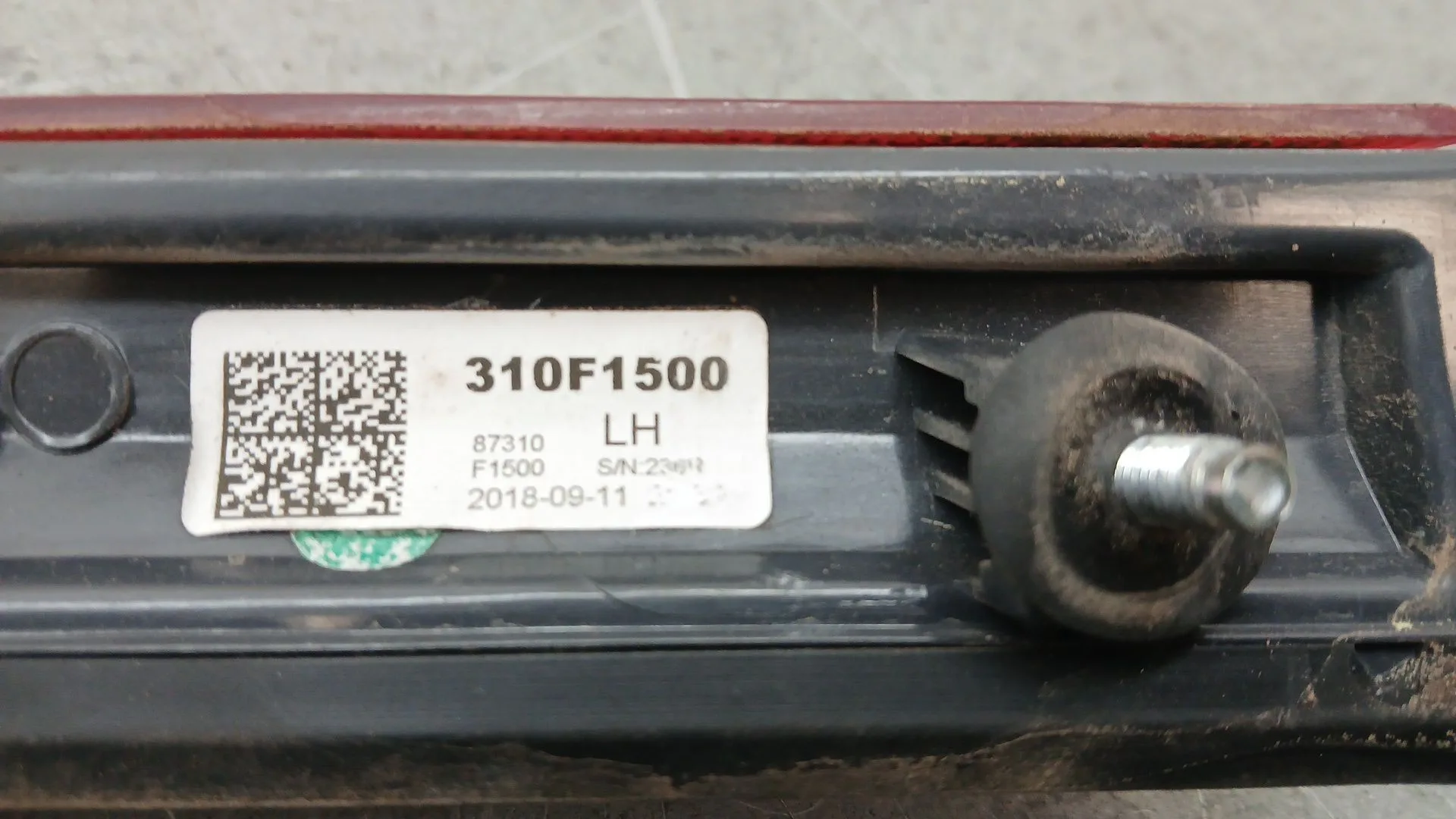 Piloto Trasero Central para Kia Sportage Iv (Ql, Qle)