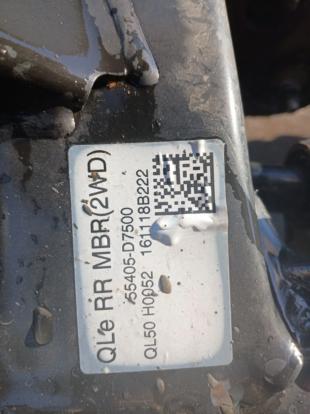 Puente Trasero para Kia Sportage Iv (Ql, Qle)