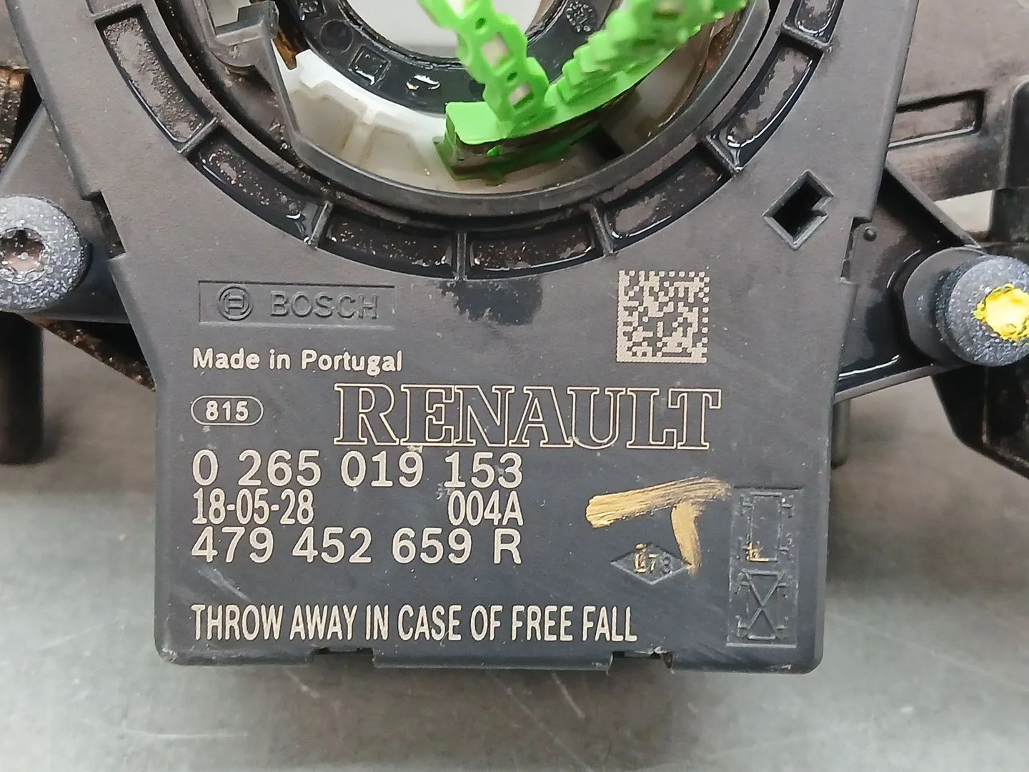 Anillo Airbag para Renault Clio Iv Grandtour (Kh_)