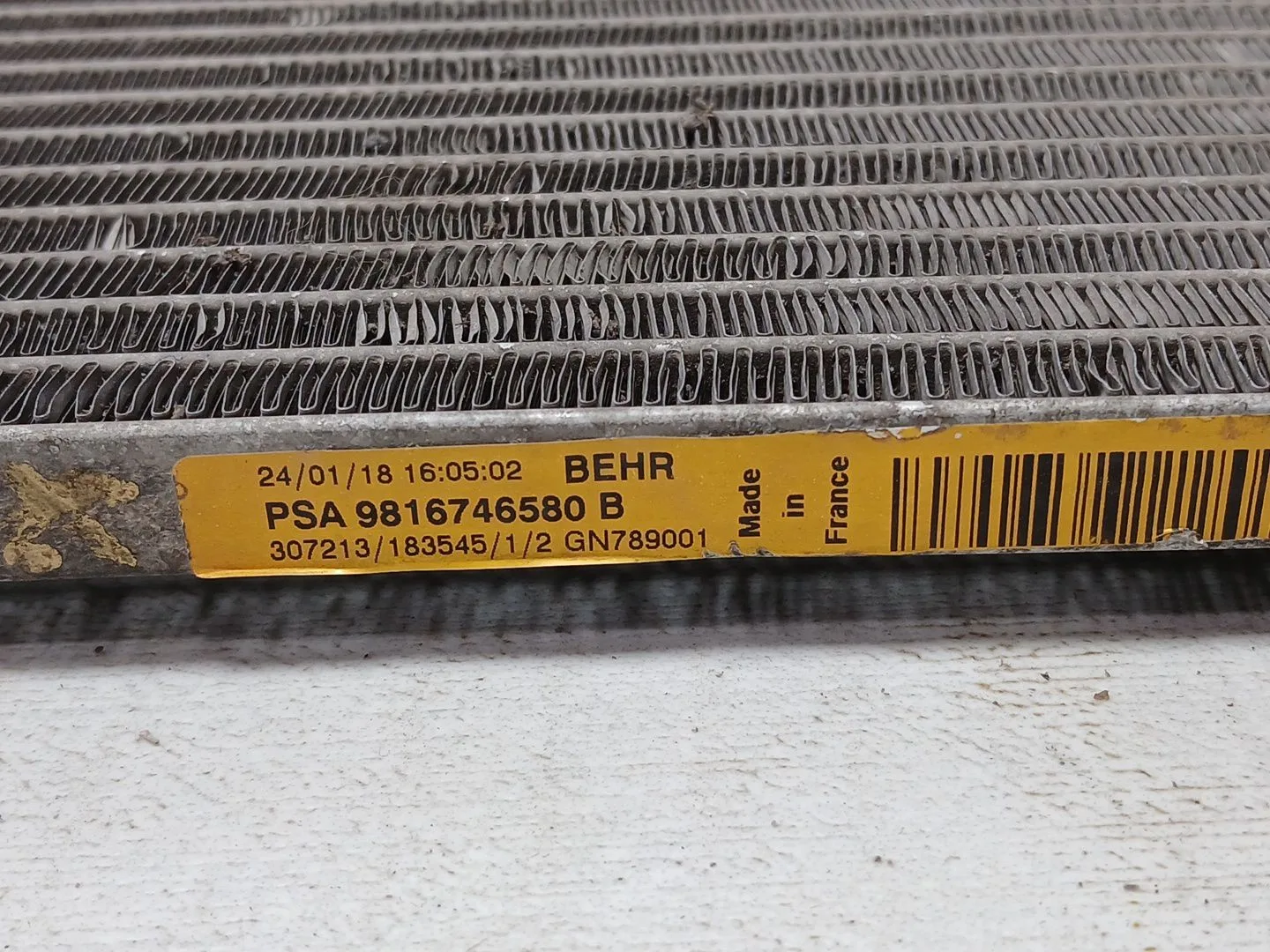 Condensador / Radiador Aire Acondicionado para Peugeot 308 Ii (Lb_, Lp_, Lw_, Lh_, L3_)