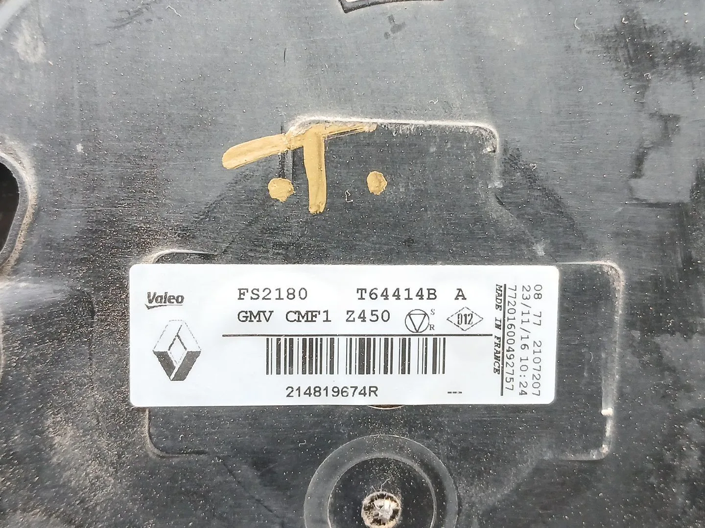 Electroventilador para Renault Talisman Grandtour (Kp_)